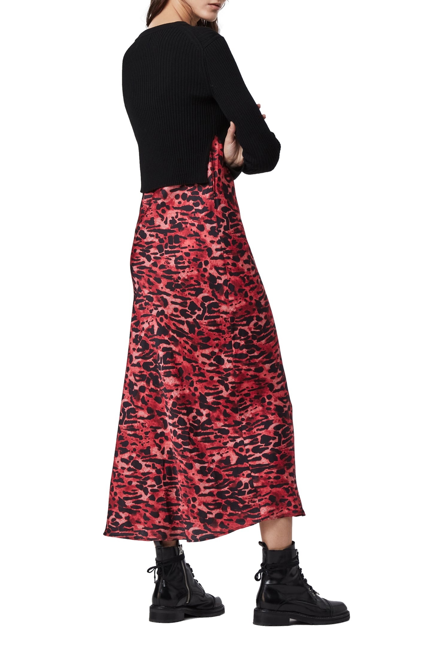 HERA AMBIENT DRESS BLACK/RED 2