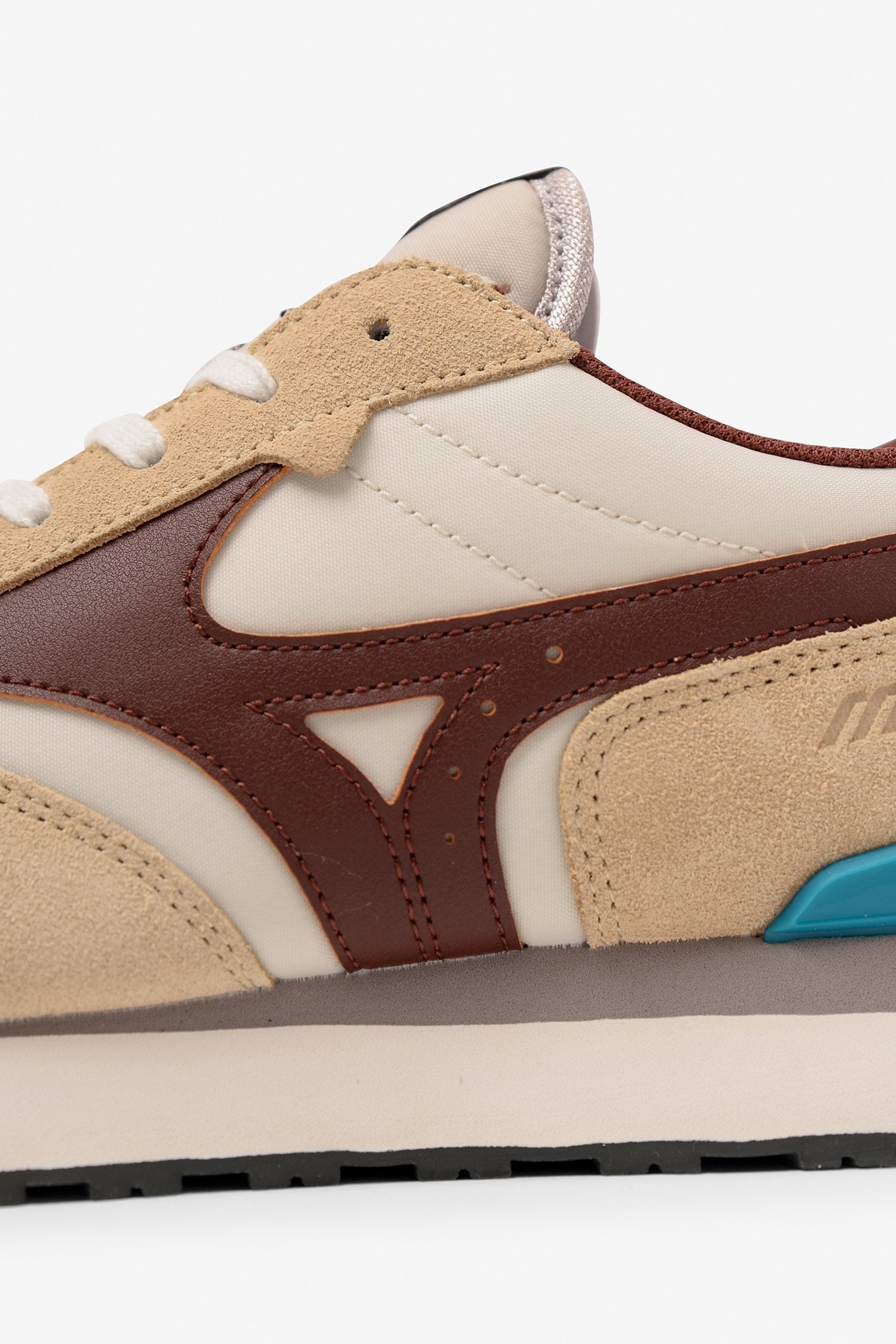 UNISEX SHOE S.L.MIZUNO RB87 SILVER BIRCH/RUM RAISIN/M.DESERT 4