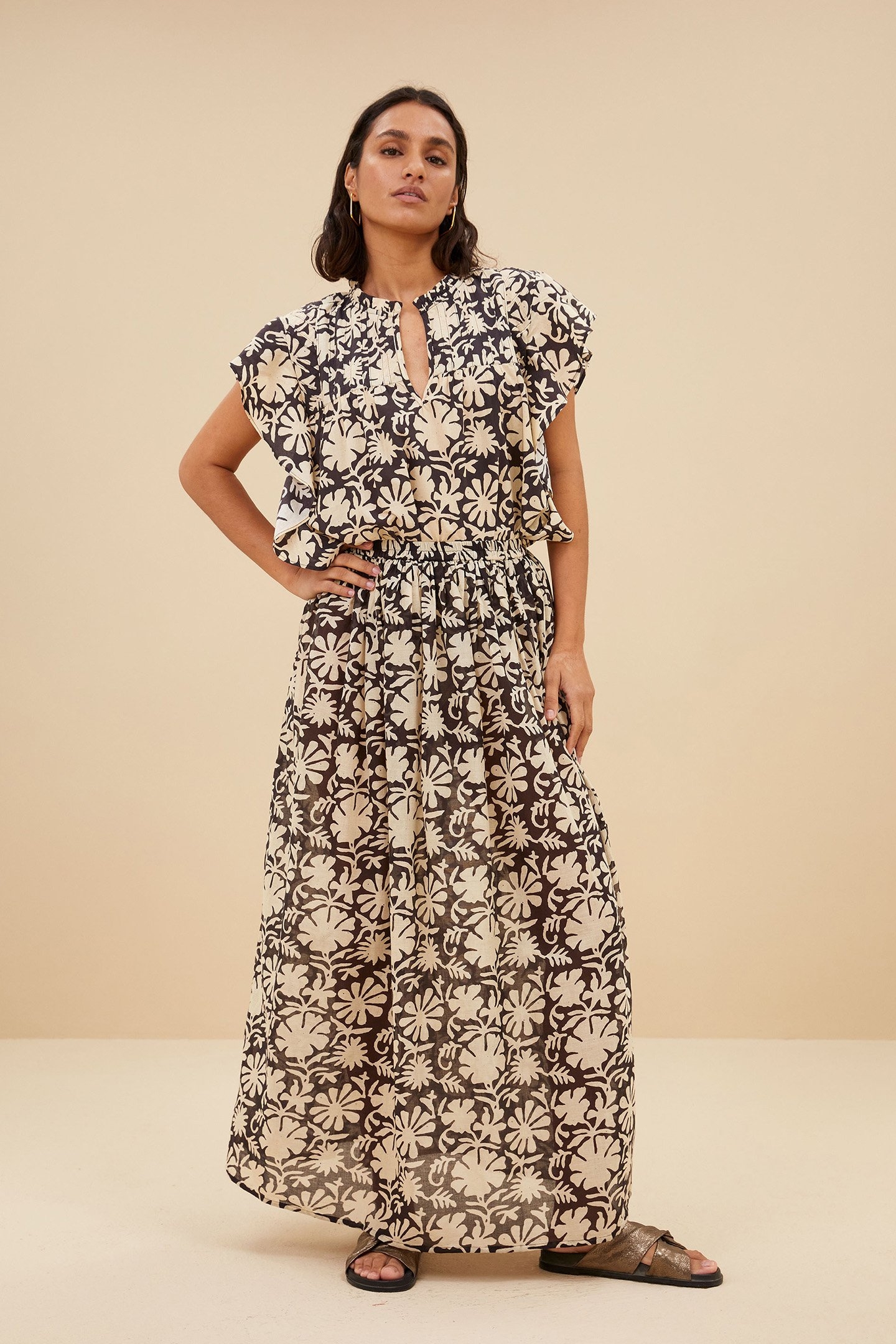 NINA VEDA SKIRT VEDA PRINT 1