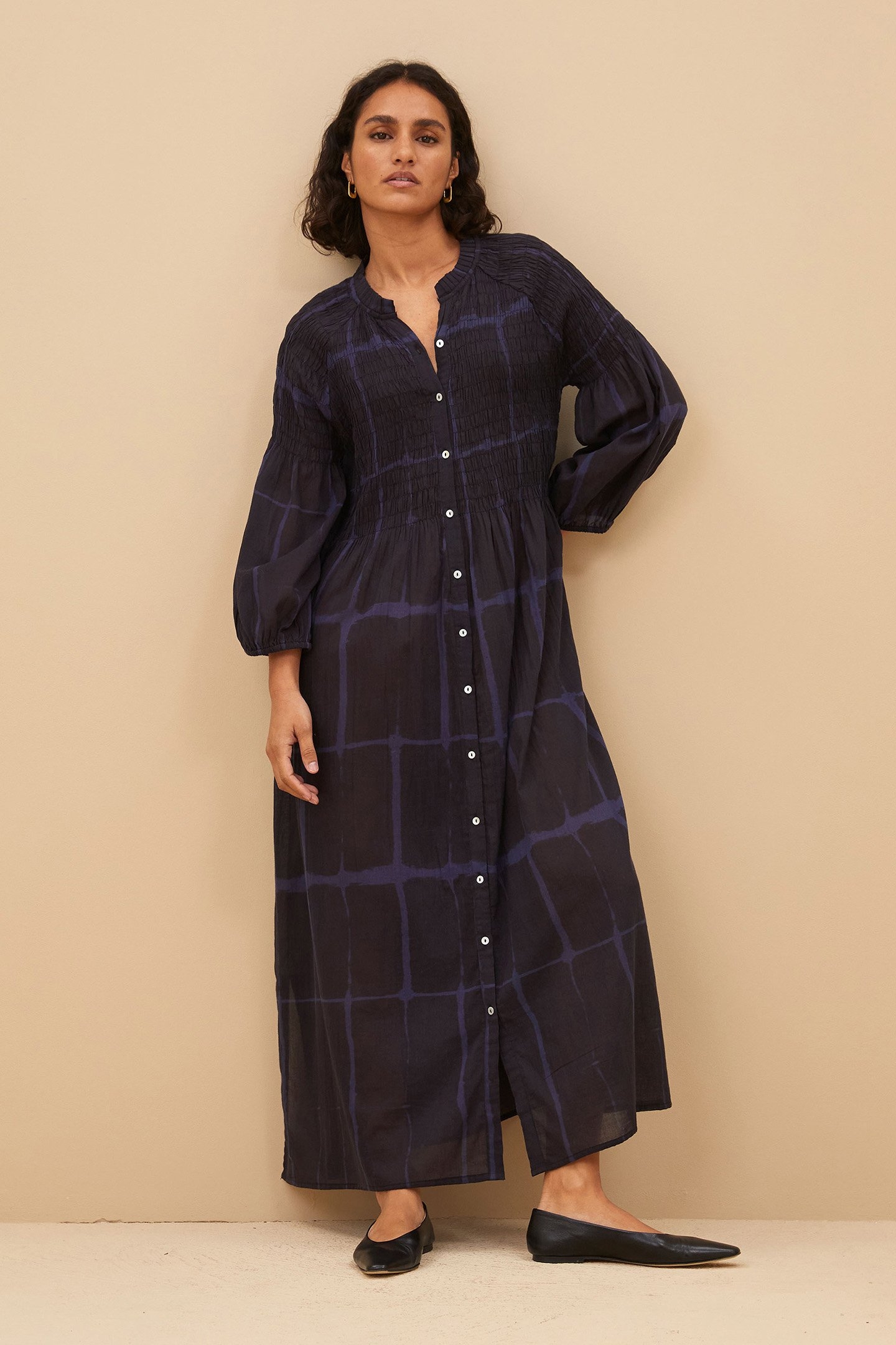 LOULOU SQUARE DRESS SQUARE PRINT 5