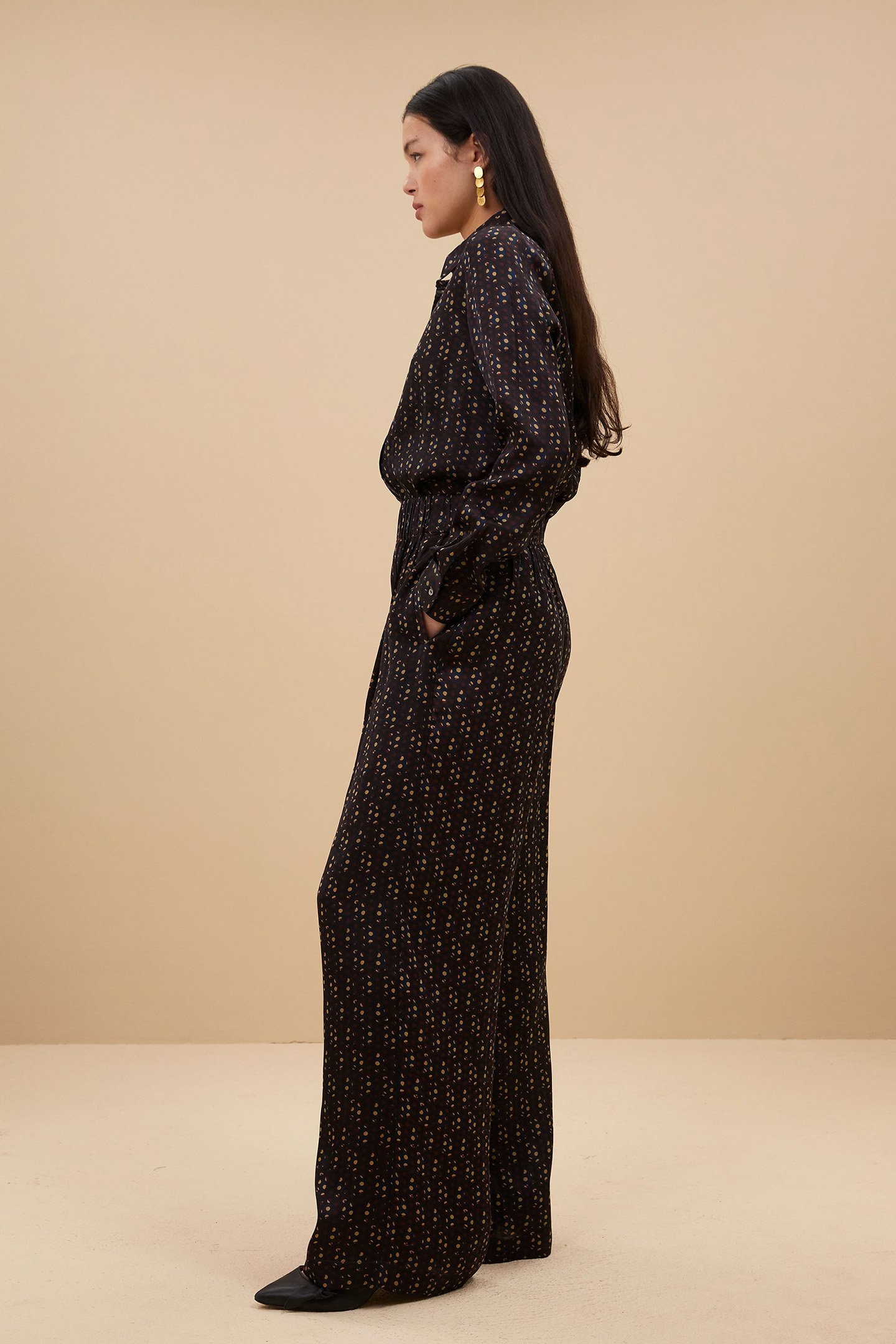 DINA PAISLEY BLOUSE PAISLEY DOTS 4