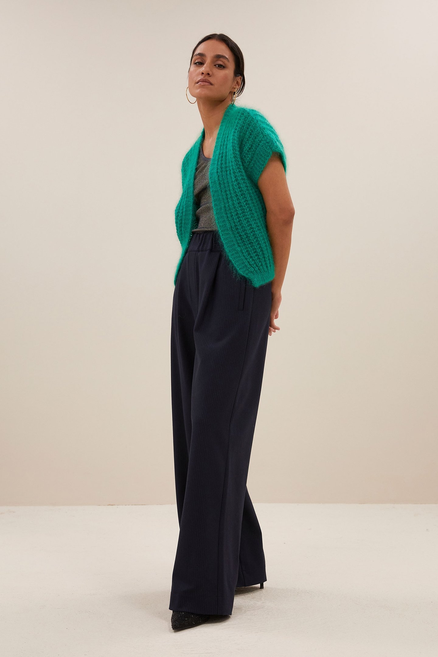 ANNA CARDIGAN BRIGHT GREEN 4