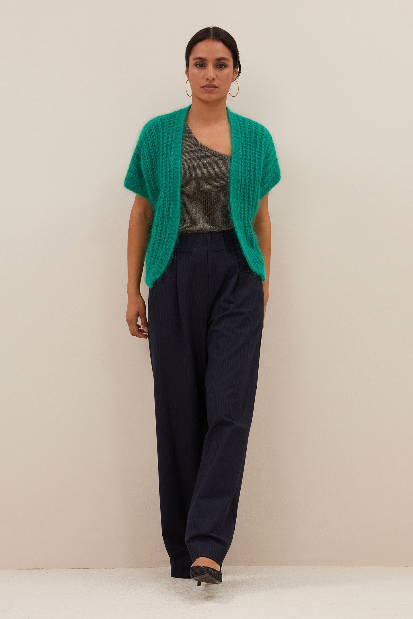 ANNA CARDIGAN BRIGHT GREEN 6