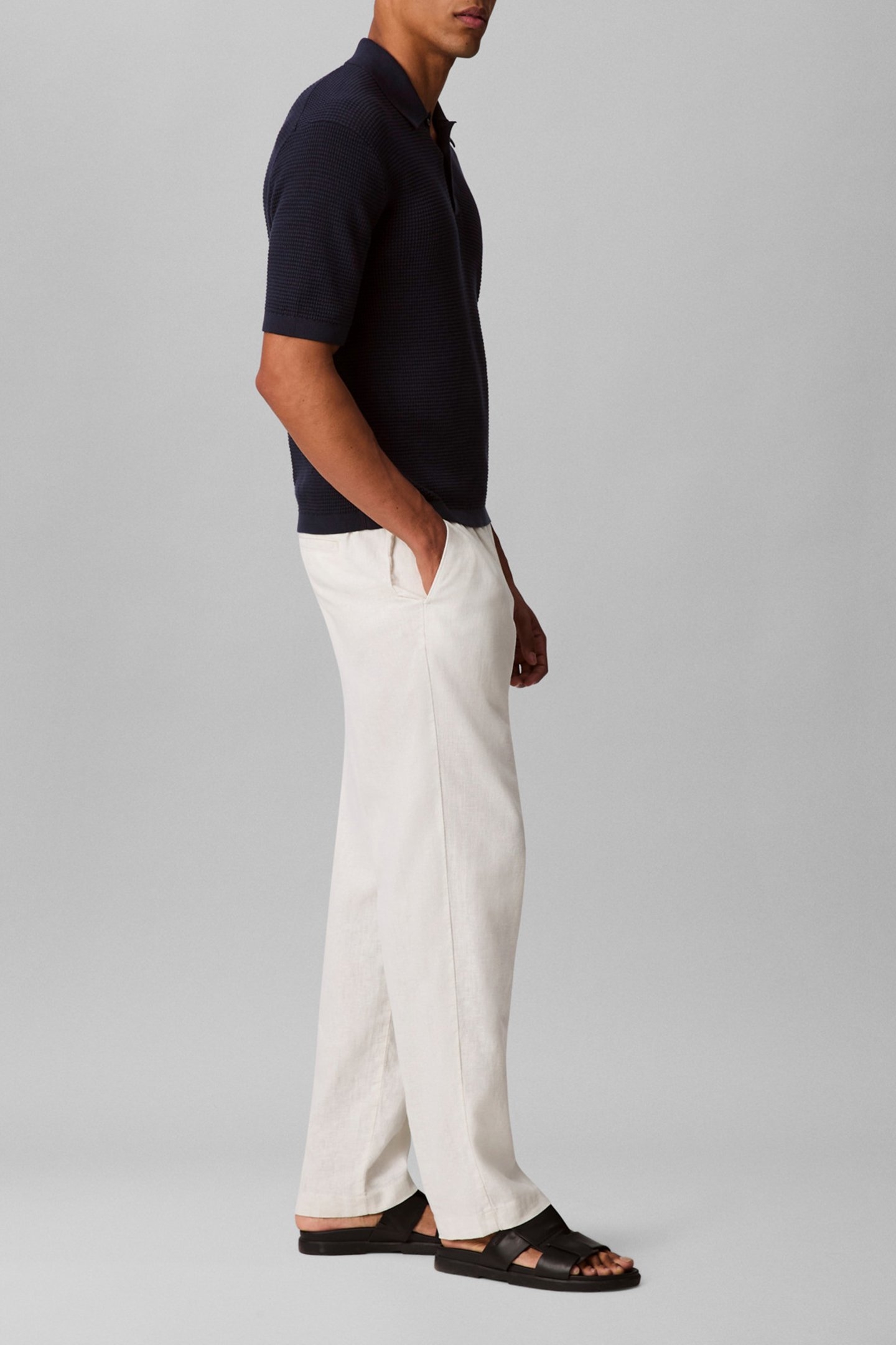 STRAIGHT FIT POLO SHIRT, BLUE 6