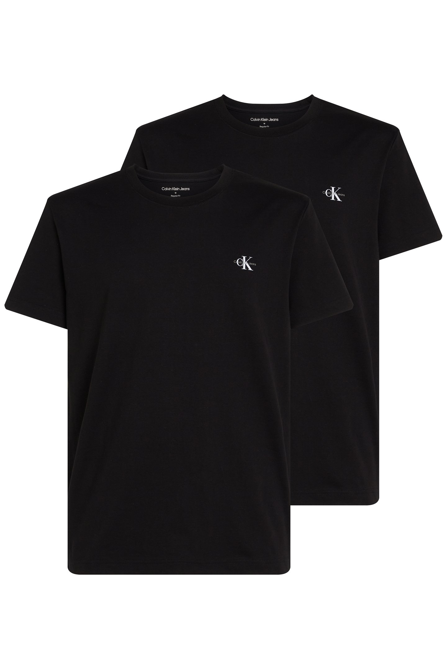 2 PACK MONOLOGO T-SH CK BLACK / CK BLACK 4