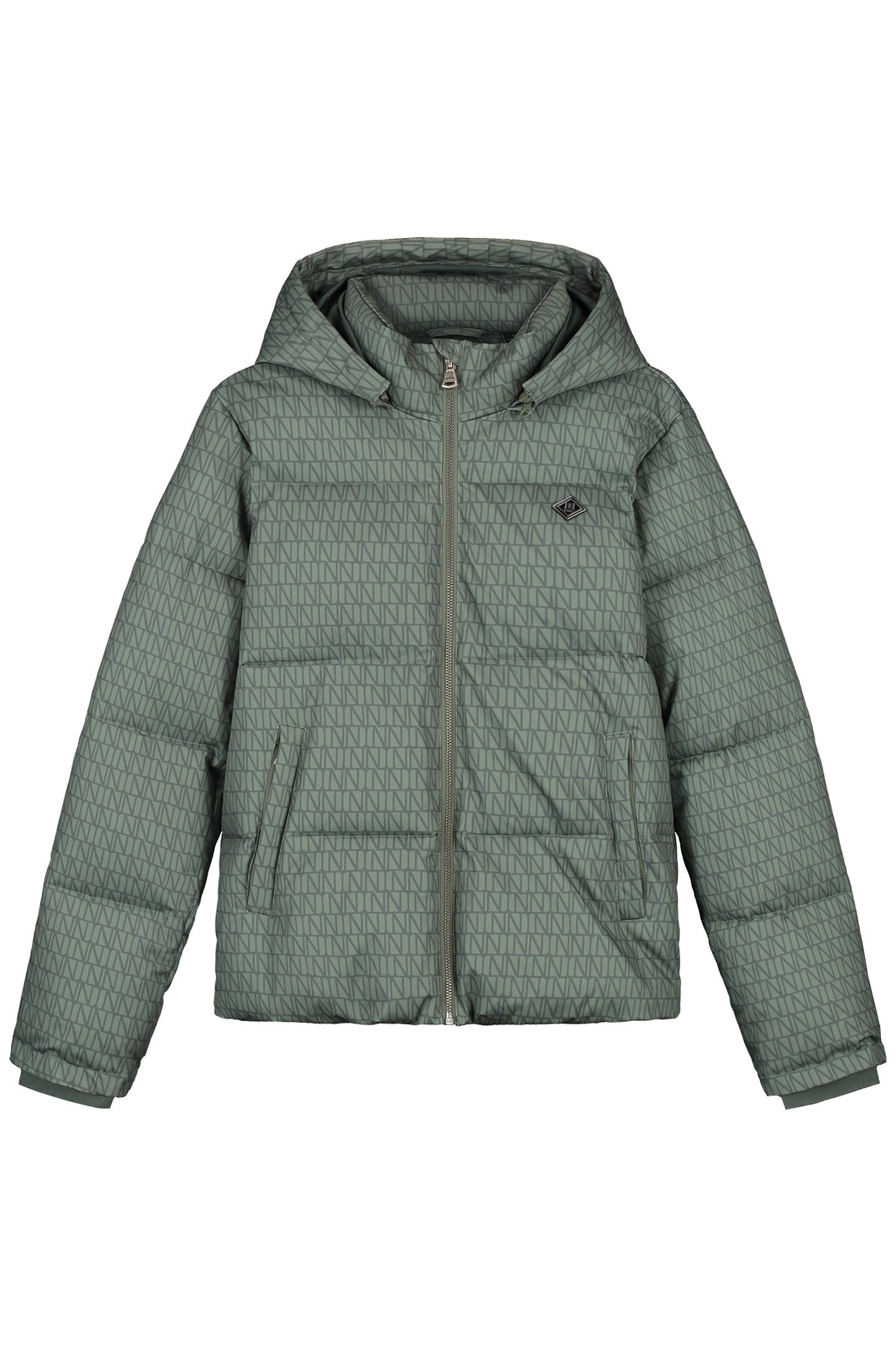 HARPER PUFFER JACKET CROCODILE GREEN 2