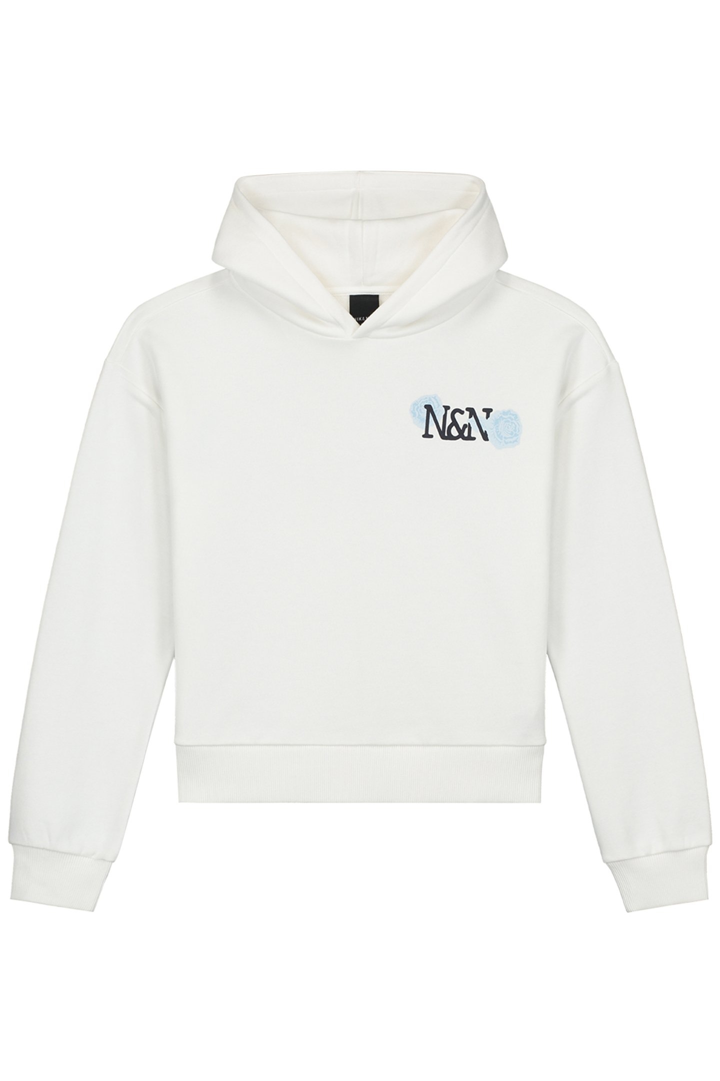 LACIE HOODIE OFF WHITE/SKY BLUE 2