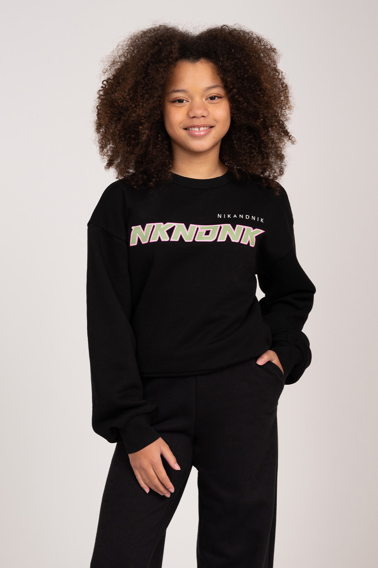 RACER SWEATSHIRT BLACK 1