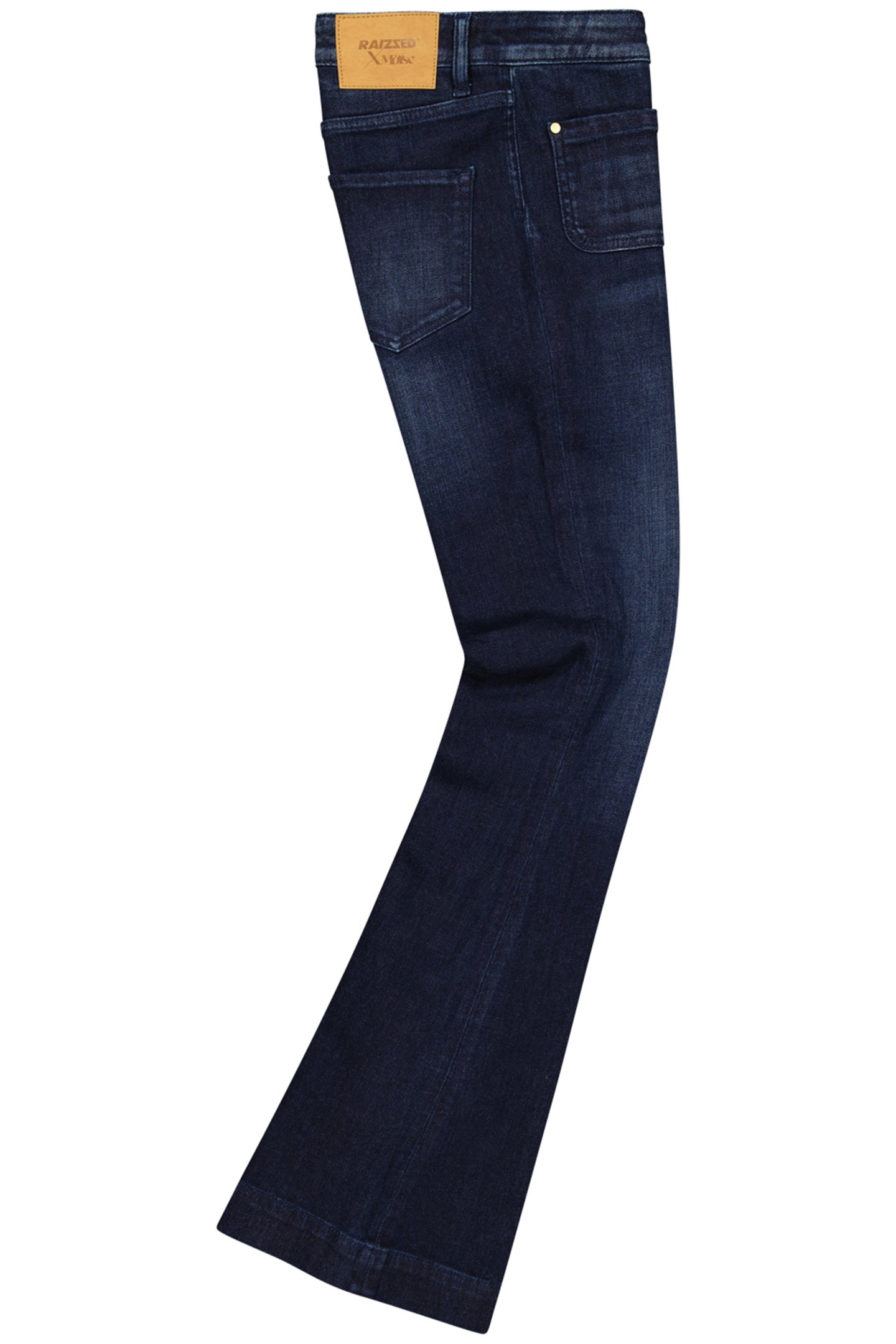 SUNRISE PATCHEDON POCKETS JEANS DARK BLUE STONE 3