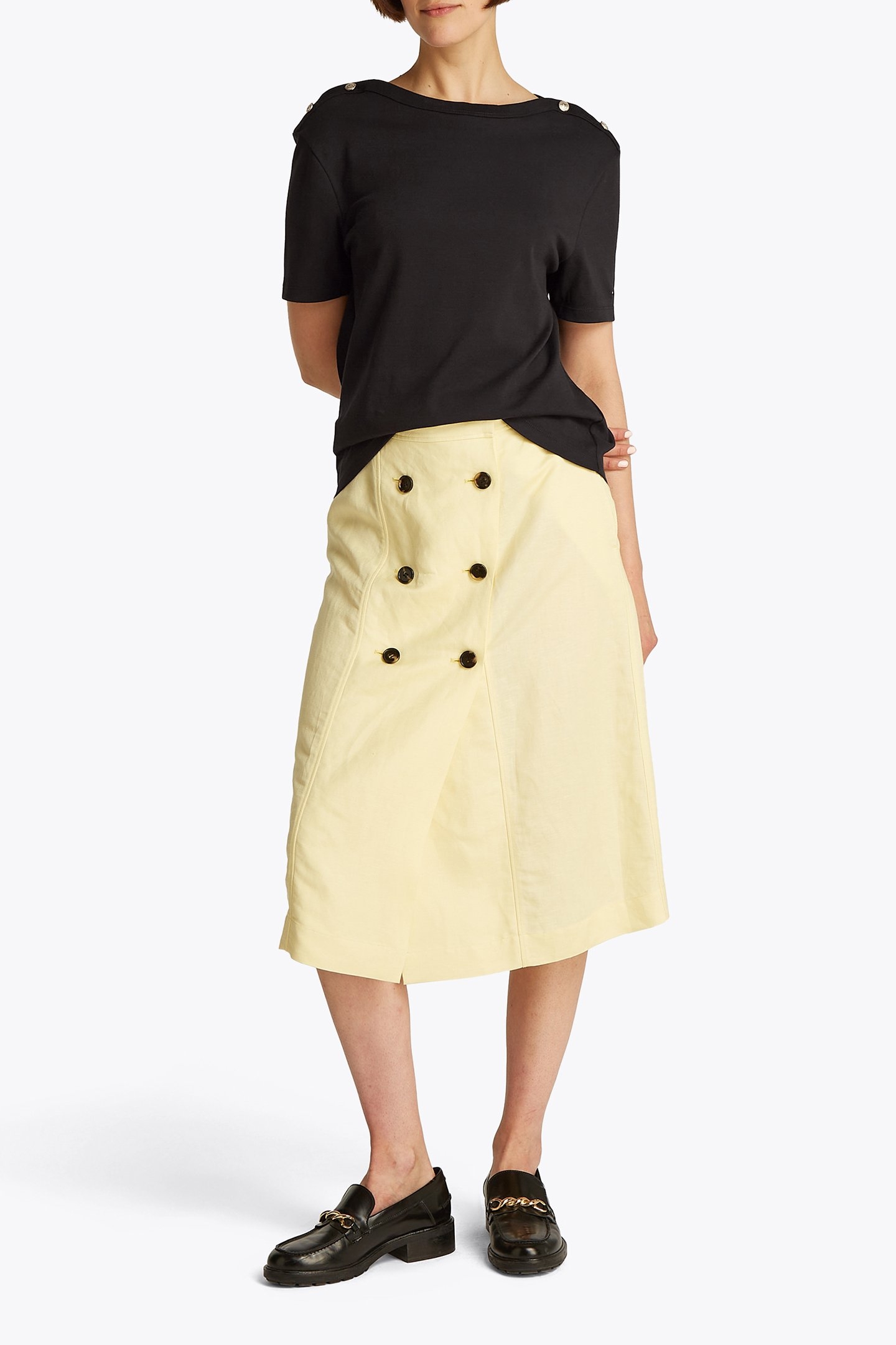 TOMMY HILFIGER STANDARD FIT T-SHIRT BLACK 2