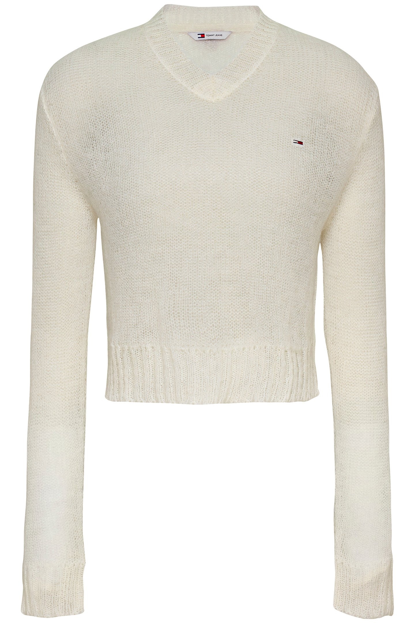TJW REGULAR FIT V-NECK SWEATER ANCIENT WHITE 4