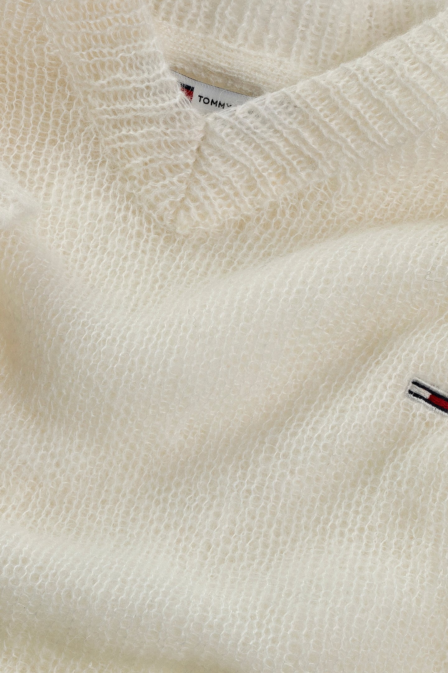 TJW REGULAR FIT V-NECK SWEATER ANCIENT WHITE 7