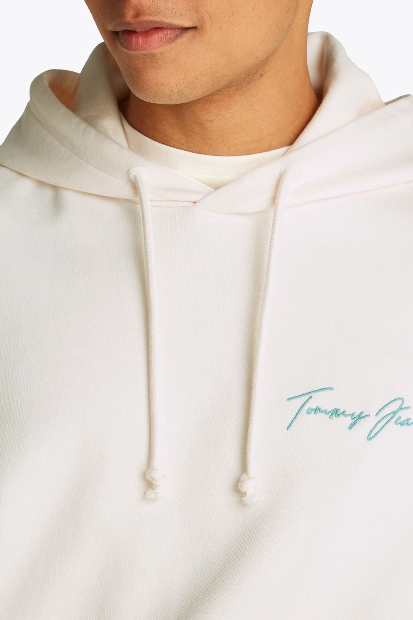 TJM BEACH CLUB GRAPHIC HOODIE REGULAR FIT LARGE WHITE 6