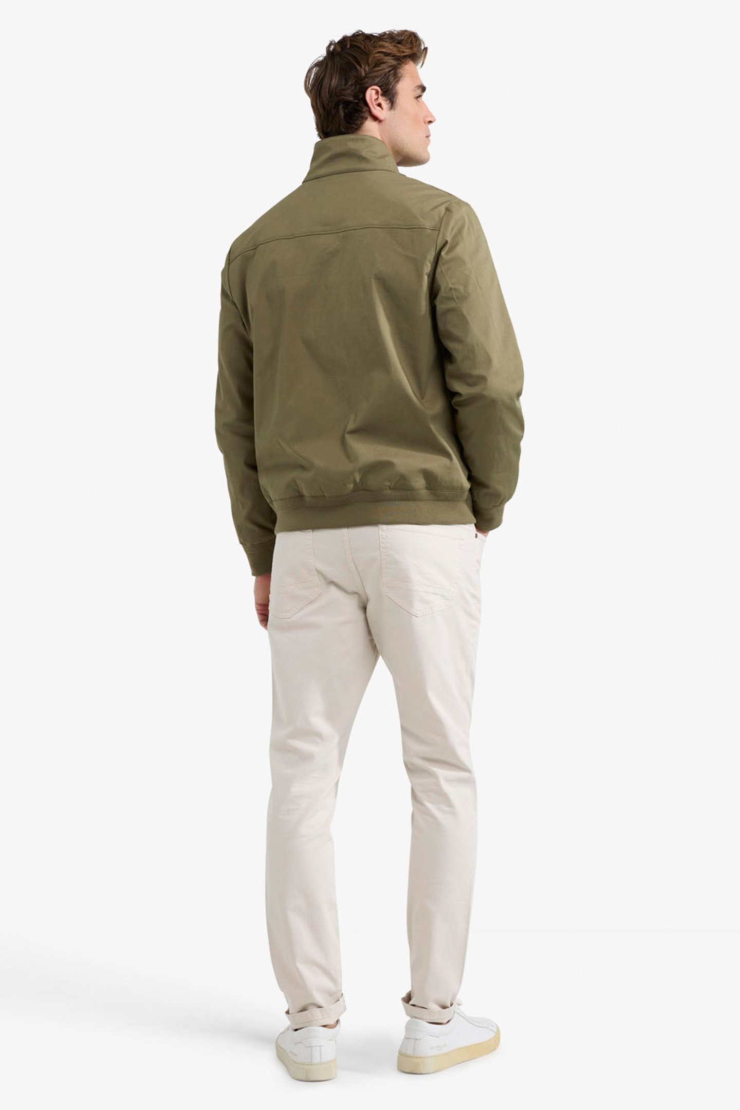 CLASSIC COTTON BOMBER OLIVE 3