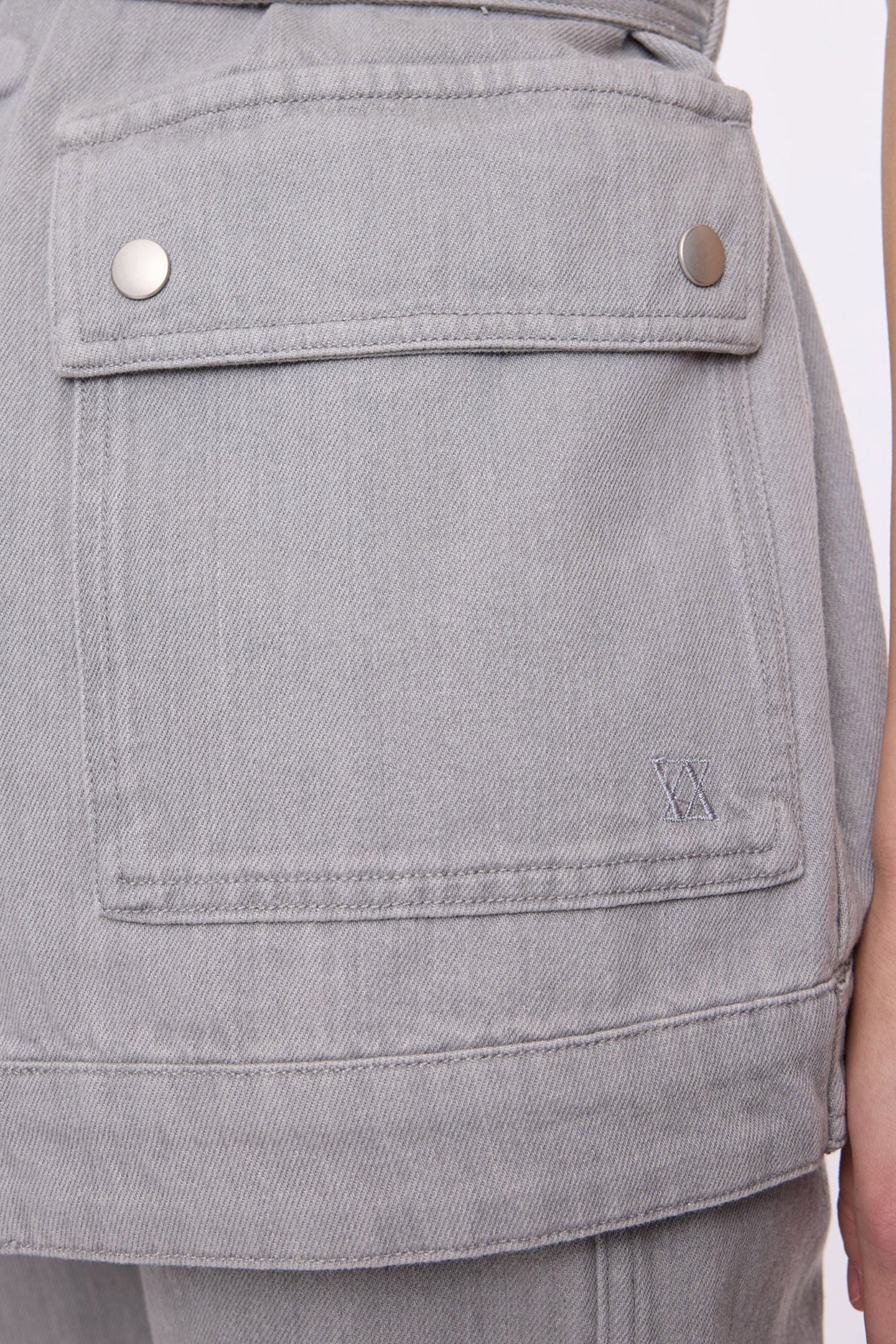 GRAY CLAY JACKET GREY DENIM 7