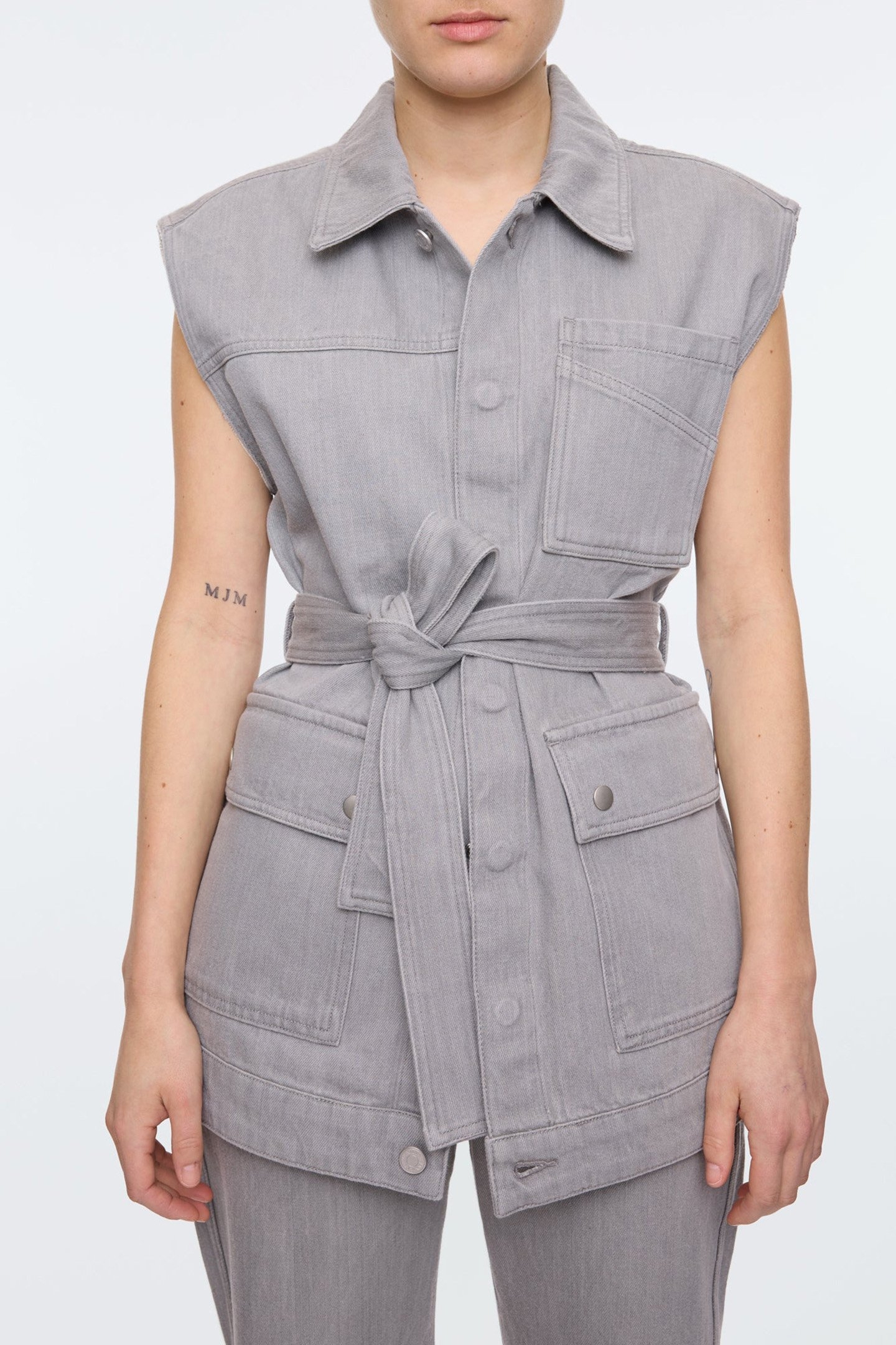 GRAY CLAY JACKET GREY DENIM 1