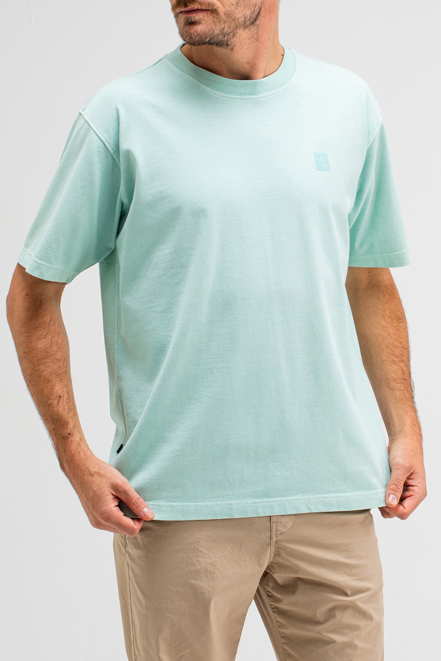 ARMY LOOSE TEE GULF GREEN 1