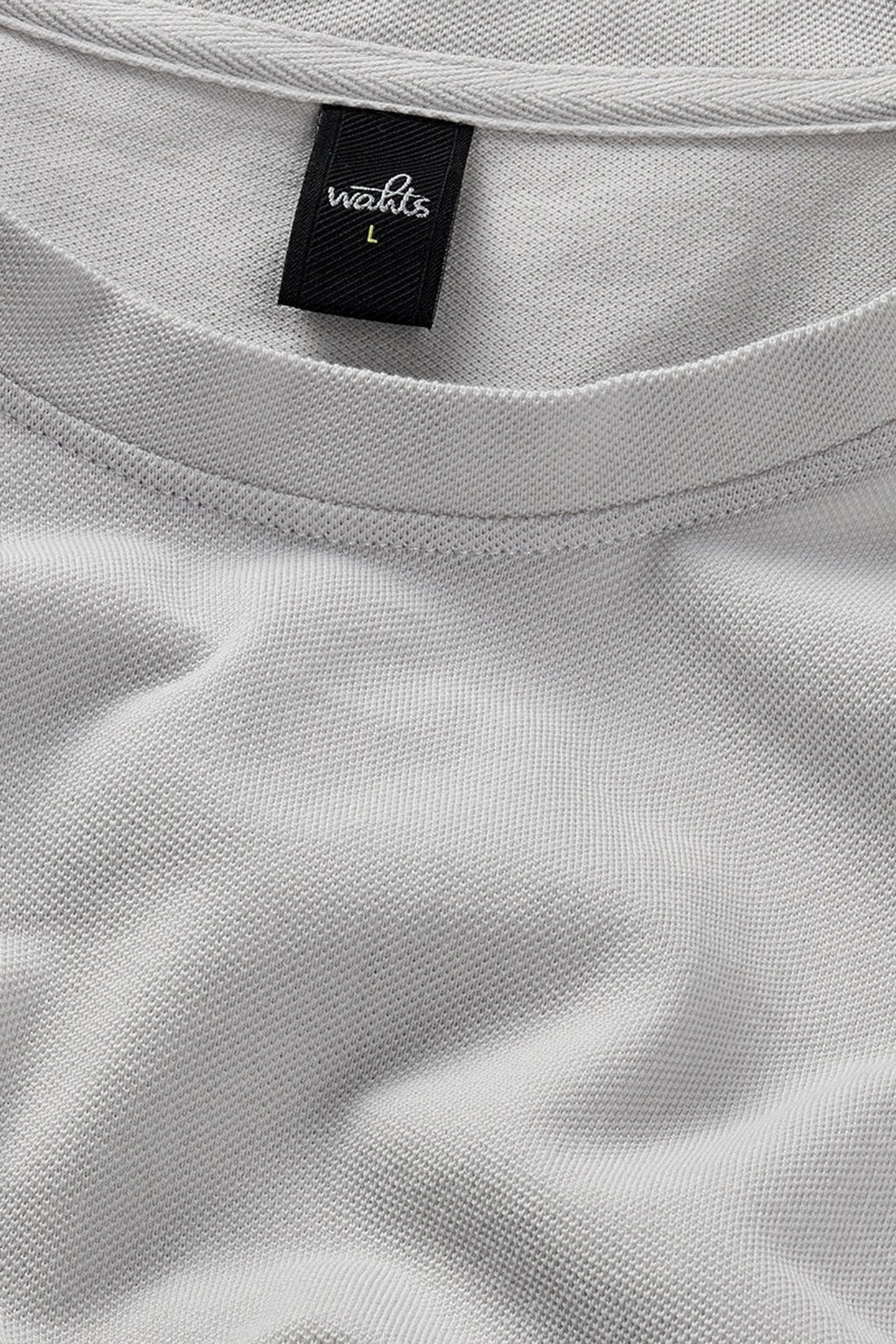 DEAN | PIQUÉ T-SHIRT LIGHT GREY 4