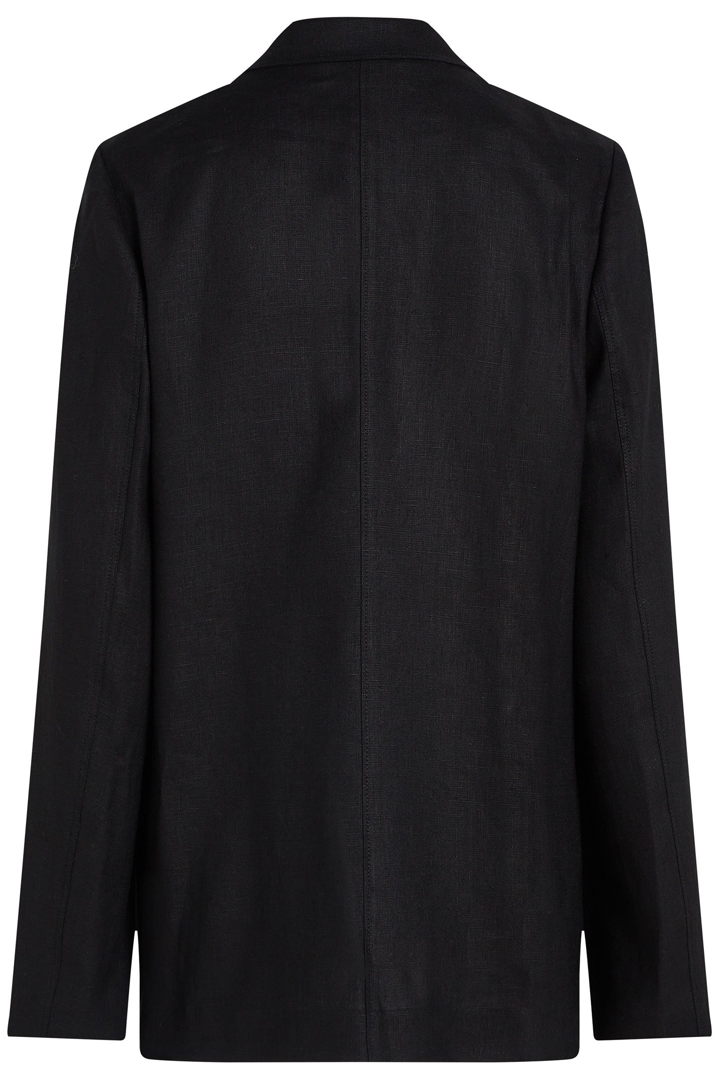ESS LINEN REGULAR FIT BLAZER BLACK 5