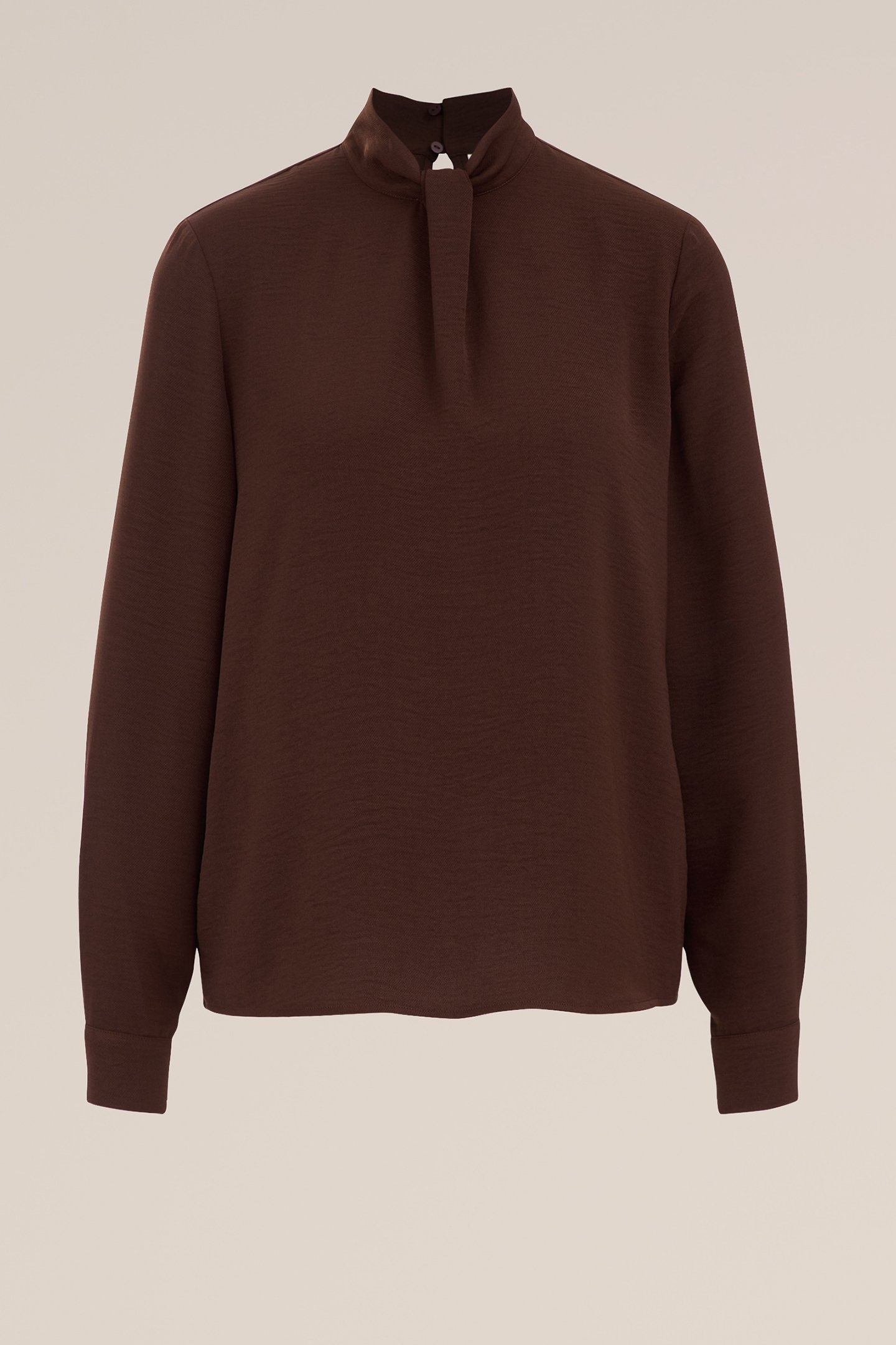 BLOUSE DARK BROWN 4