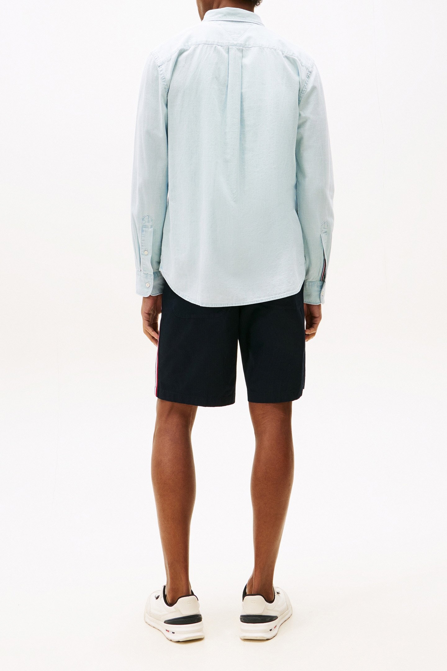 CHAMBRAY POCKET REGULAR FIT SHIRT LIGHT BLUE 3