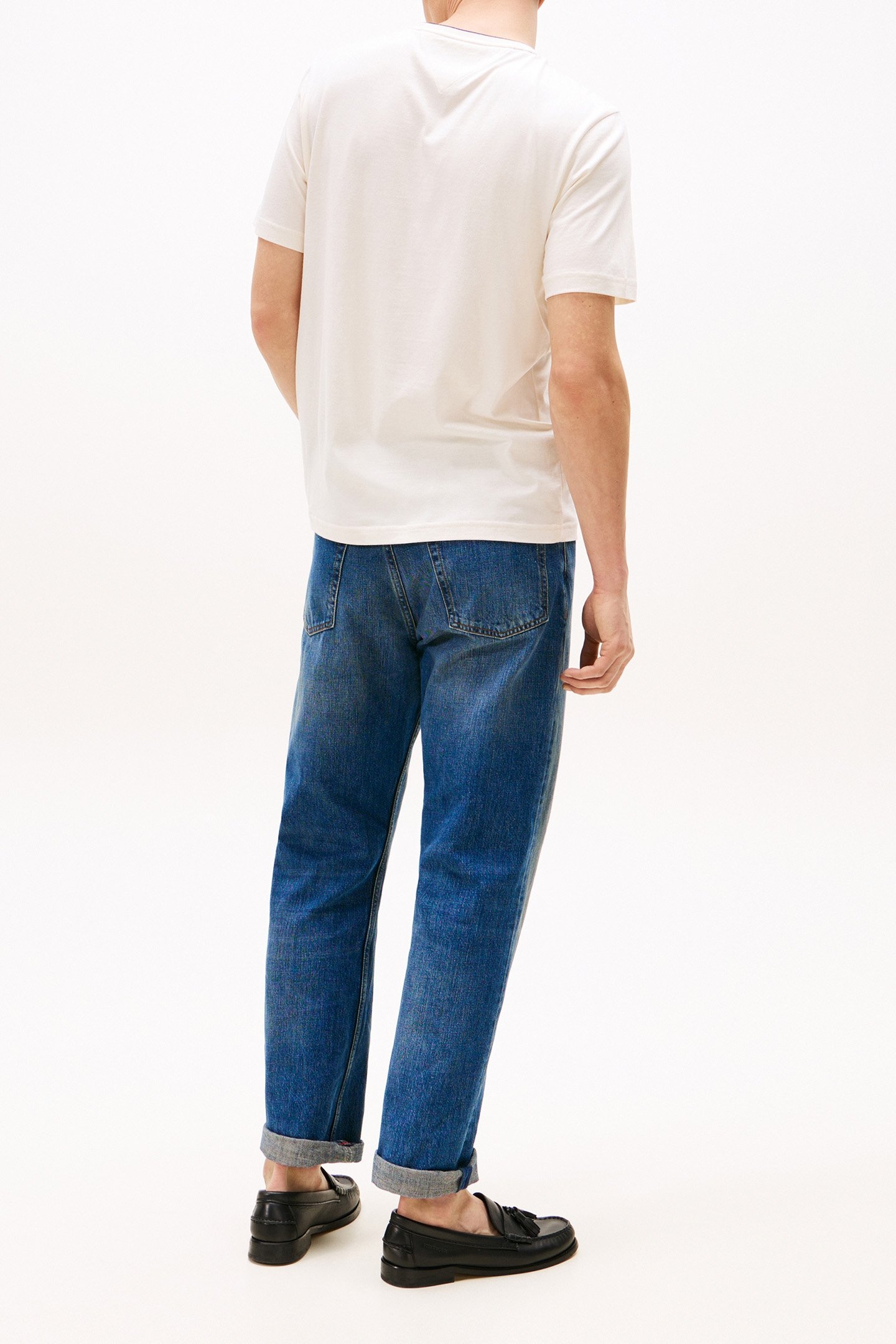 COTTON MODAL TEE IVORY PETAL 3