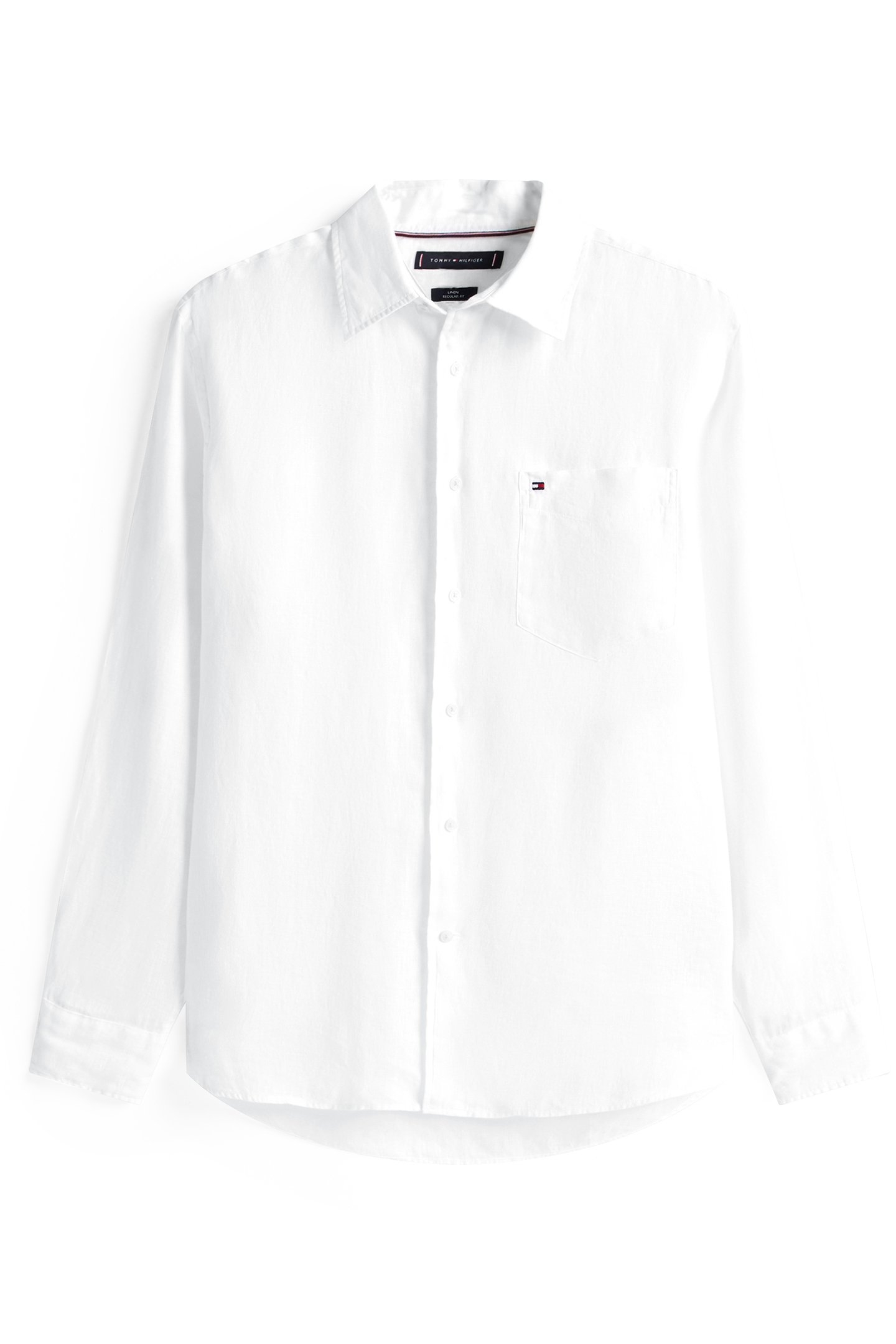 PIECE DYE LINEN RF SHIRT WHITE 4