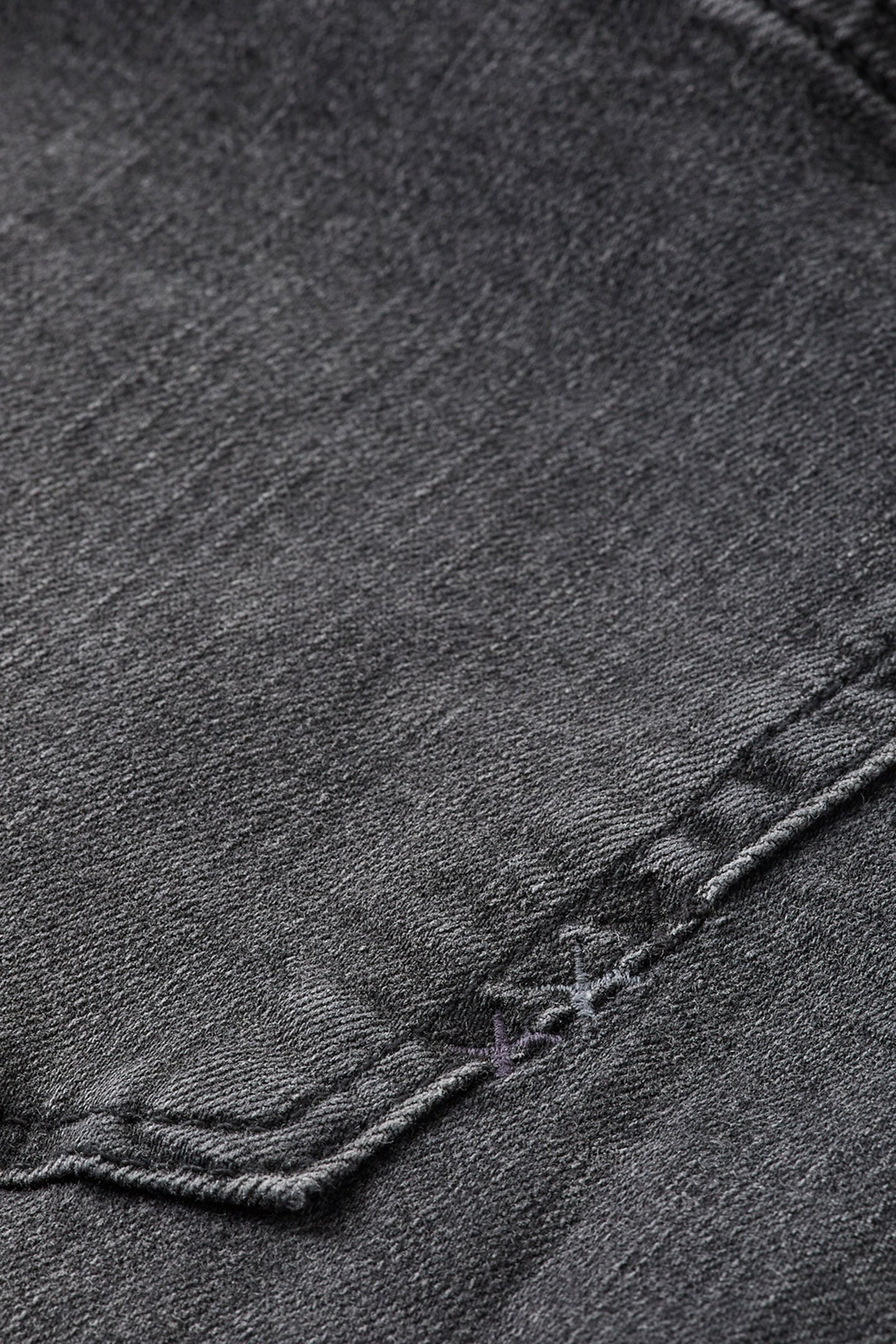 SEASONAL TAPERED DENIM CARGO JOGGER - BLACK NIGHT 3