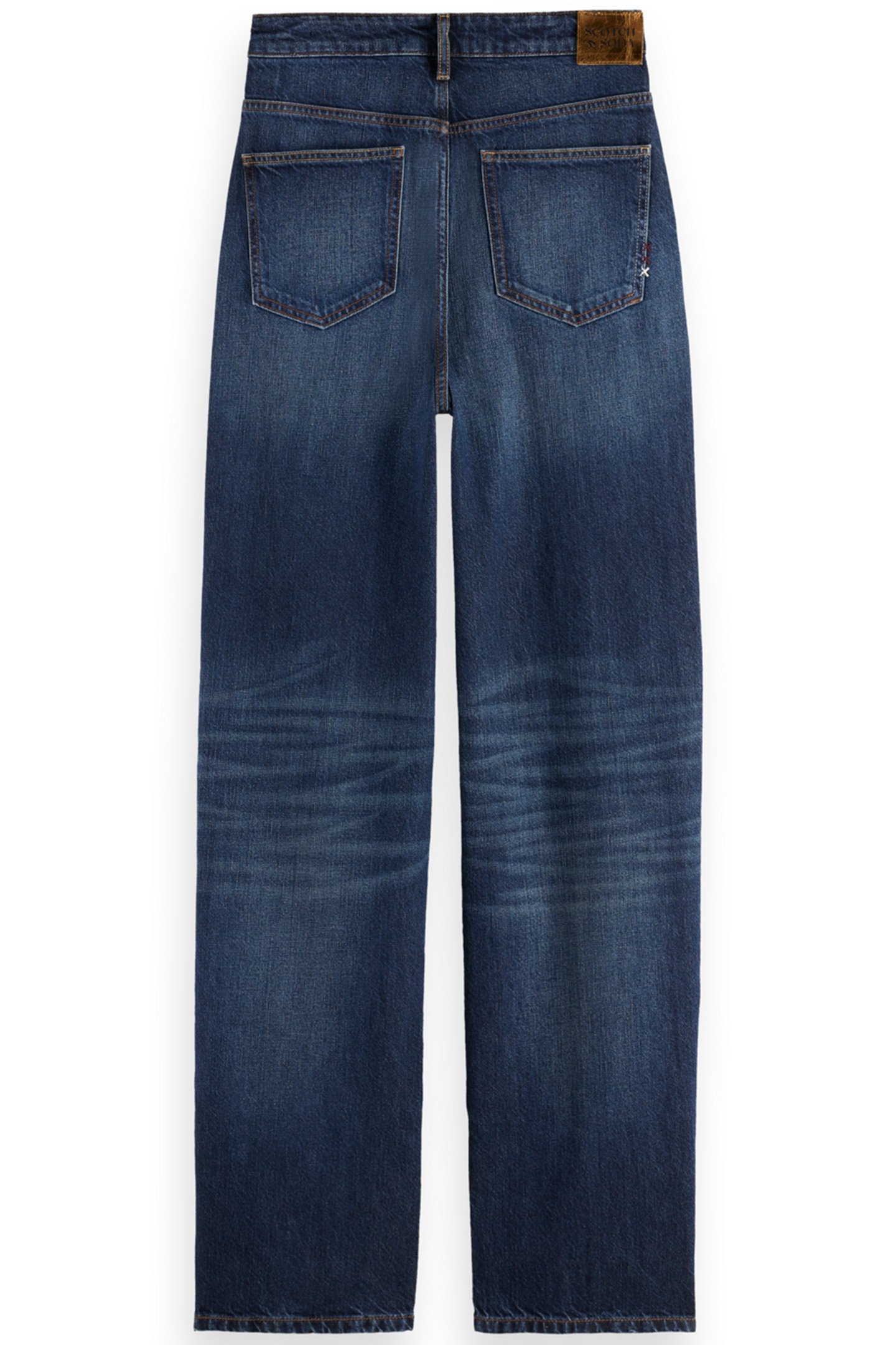 THE RIPPLE AUTHENTIC STRAIGHT JEANS - LUX BLUE 5