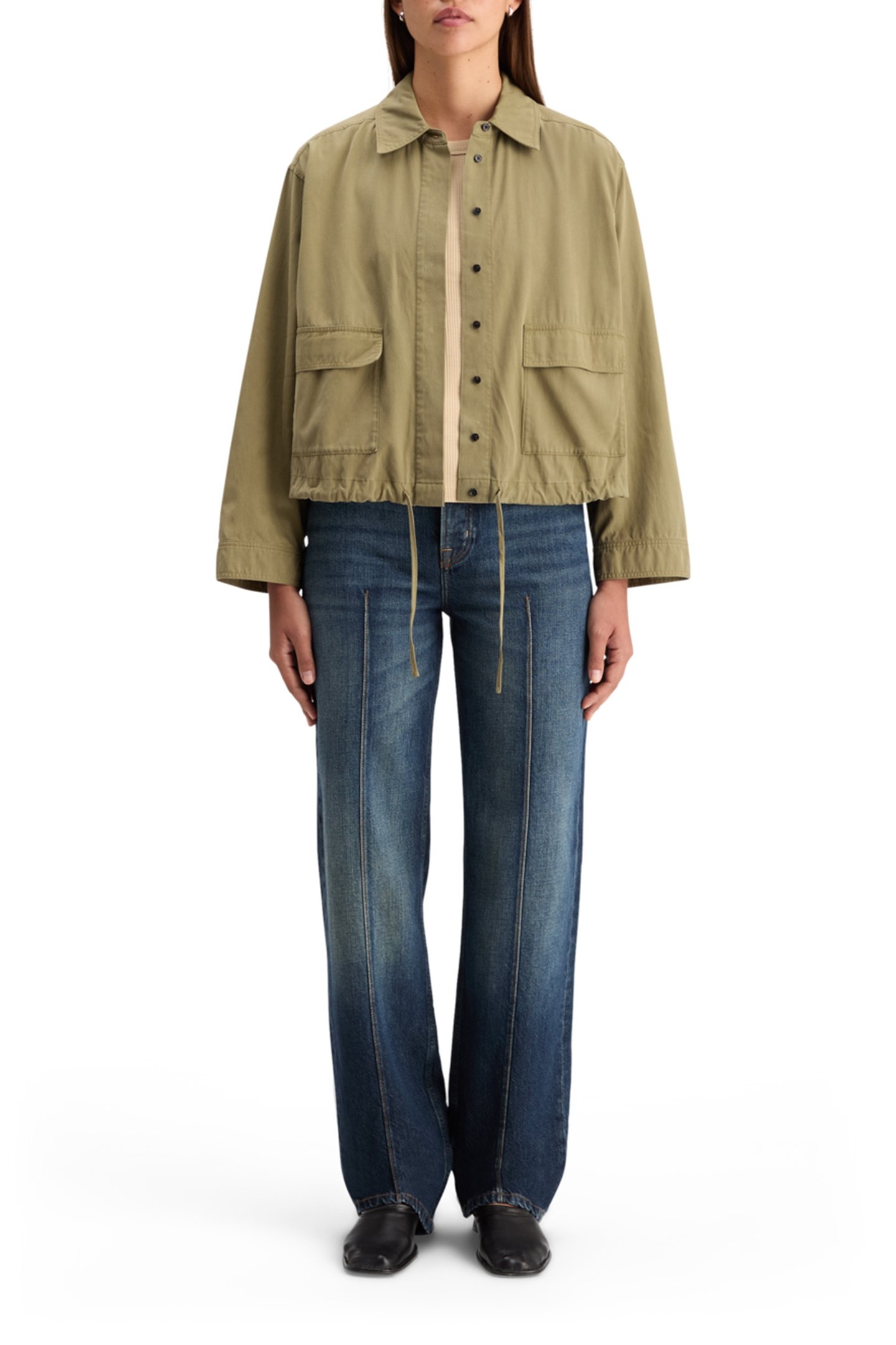 THE RIPPLE AUTHENTIC STRAIGHT JEANS - LUX BLUE 7