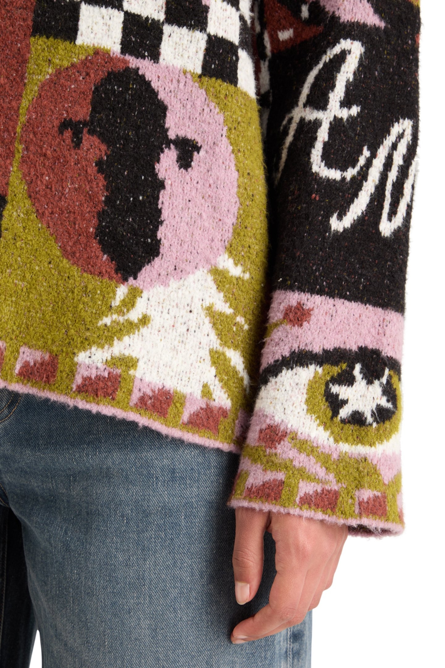 JACQUARD OVERSIZED PULLOVER FREE MIND JACQUARD 8