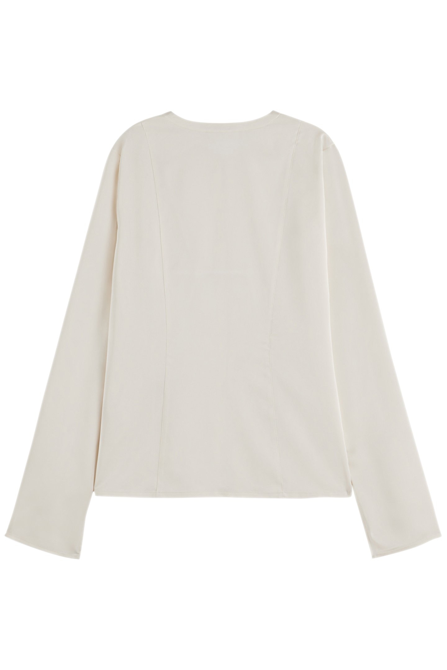 BUTTON DOWN CREPE SHIRT SOFT ICE 5