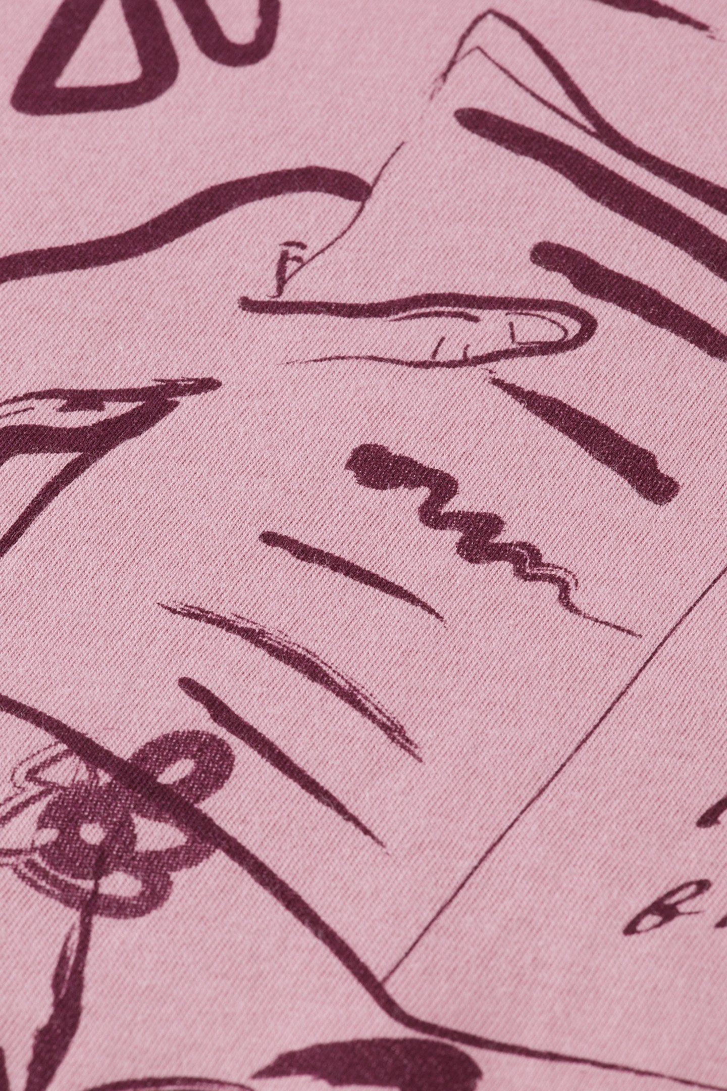 CHEST ARTWORK RELAXED FIT T-SHIRT CADILLAC PINK 7