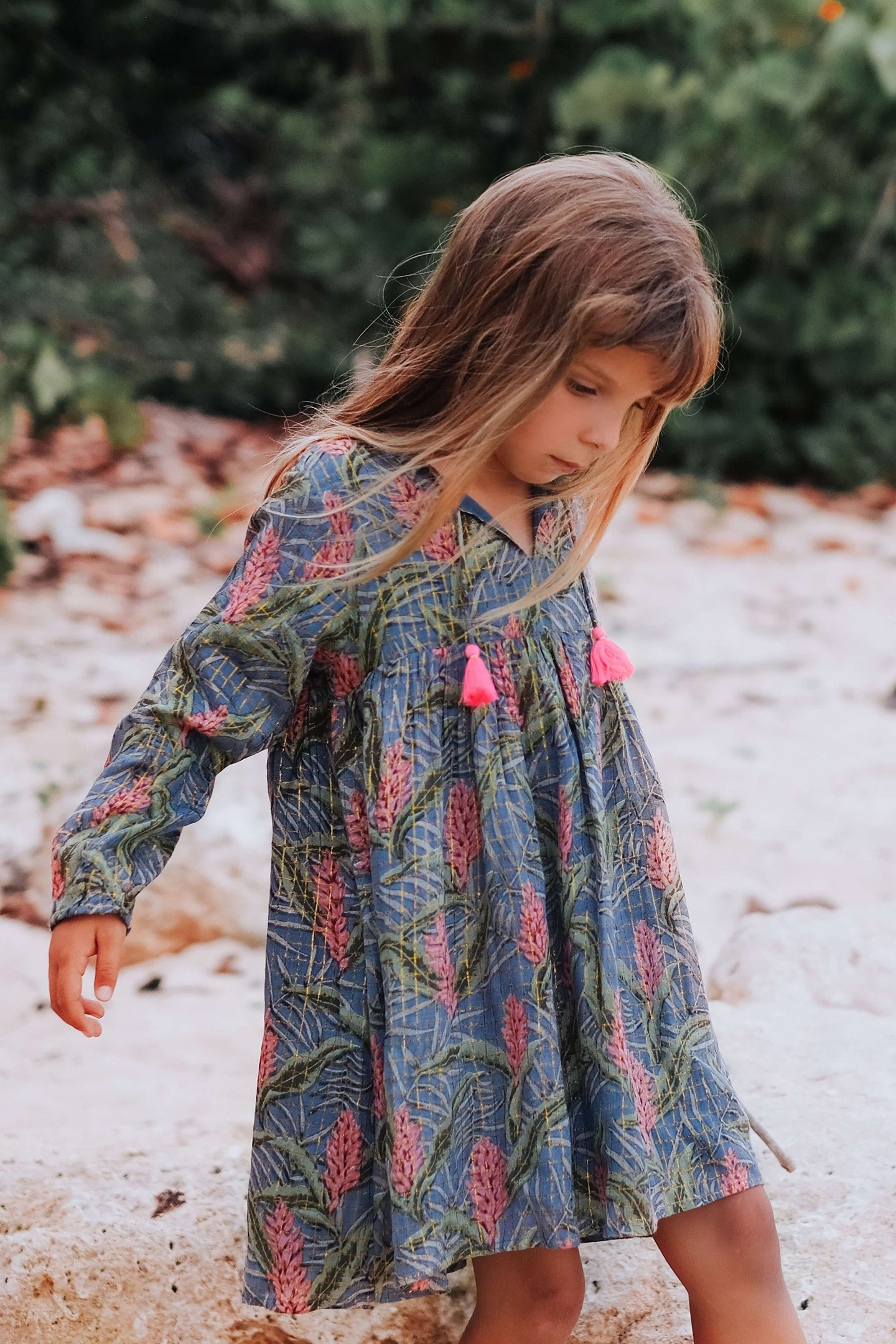 DRESS HOLA LAGOON LEAVES 2