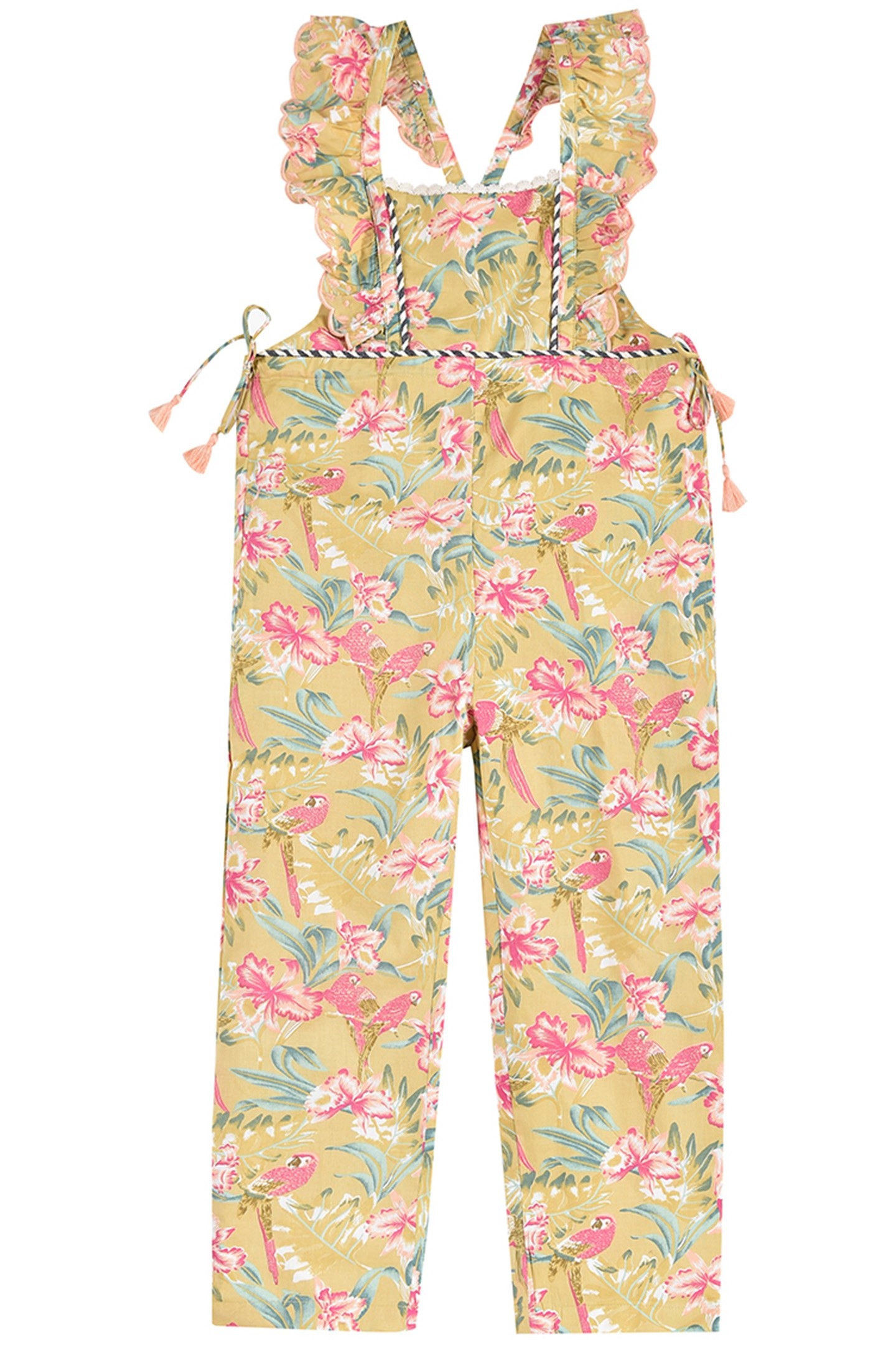 OVERALLS TALIA SOFT HONEY PARROTS 1