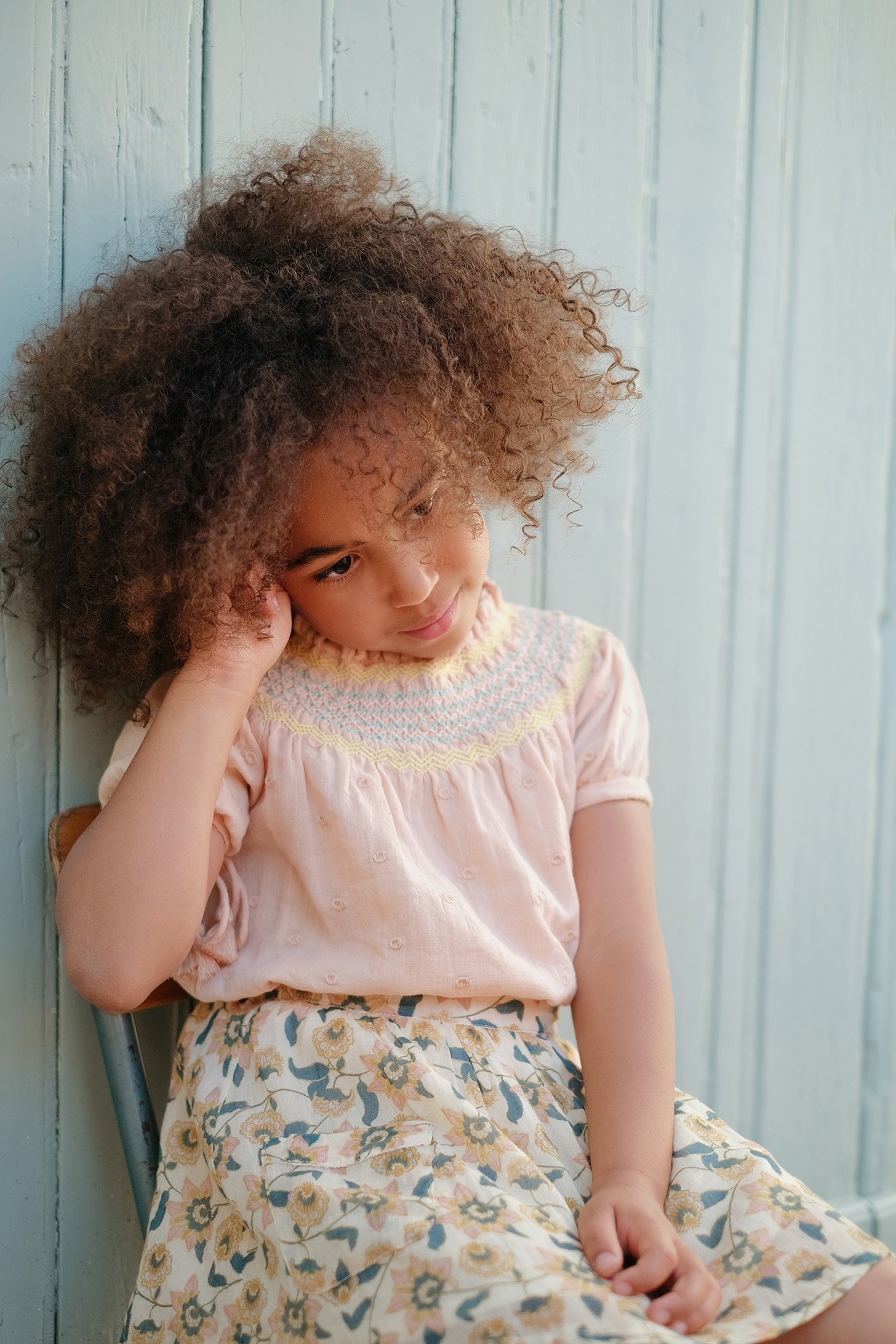 BLOUSE TYRA SIENNA PLUMETIS 1