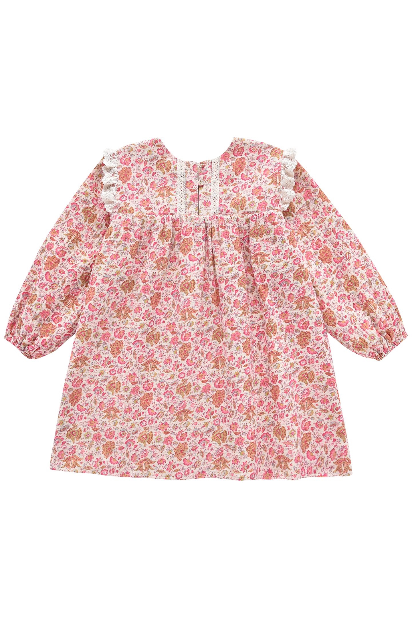 DRESS ARINOLA CREAM FLOWER FIELDS 3