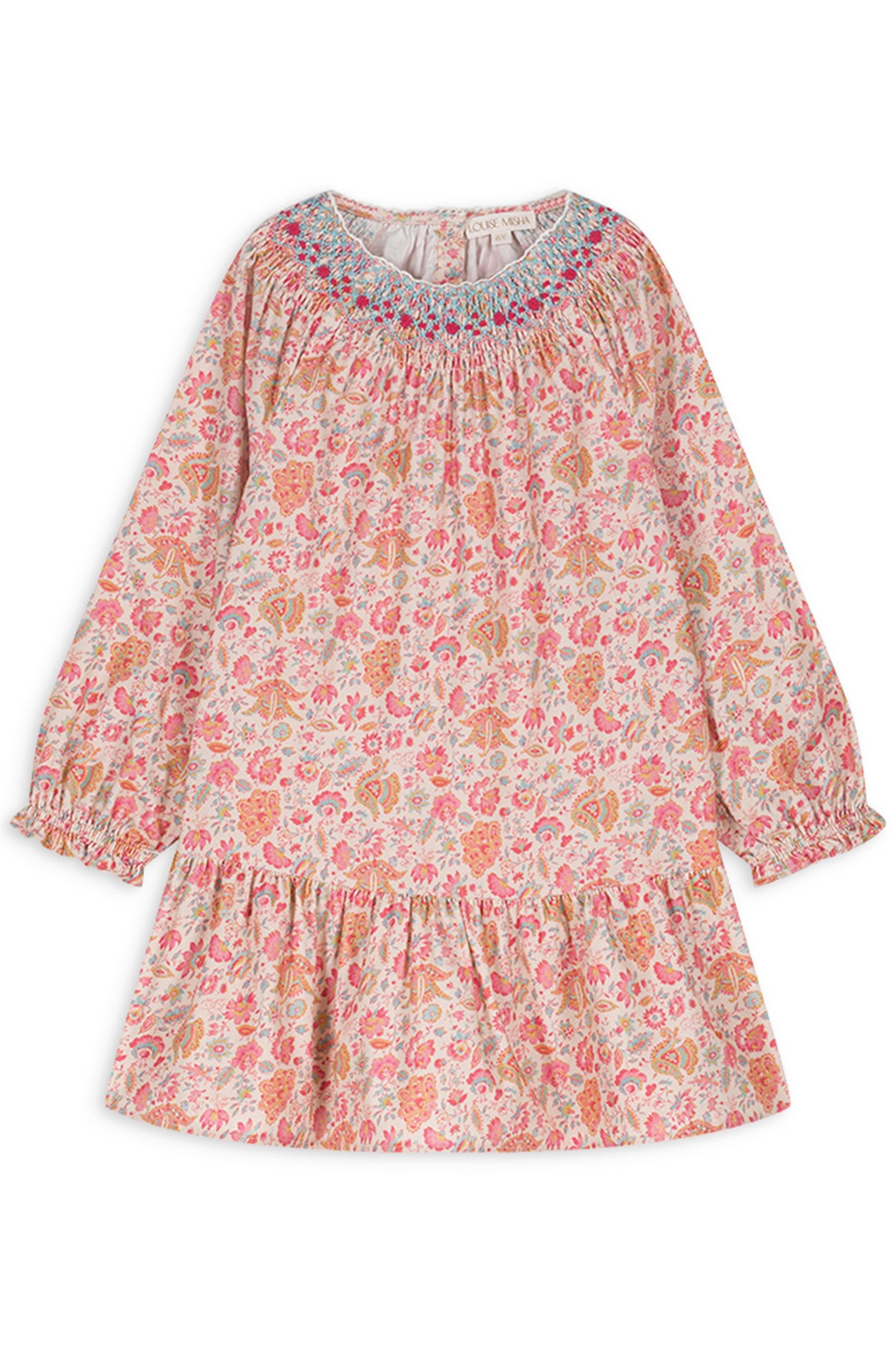 DRESS BAHYA CREAM FLOWER FIELDS 2