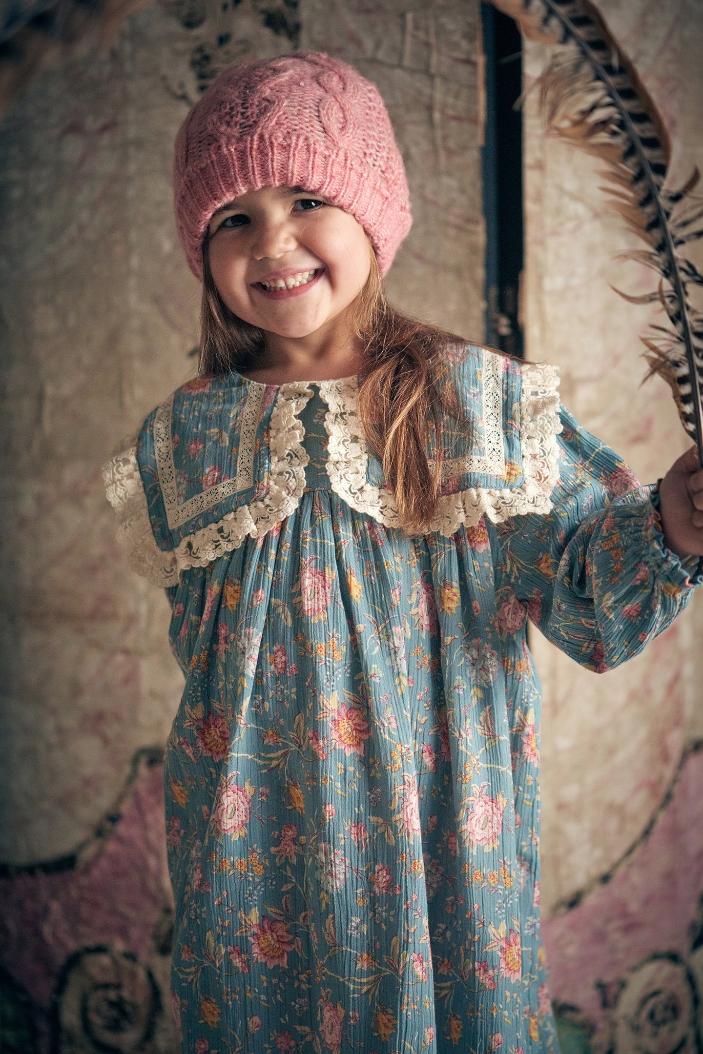 BEANIE HIMANE PINK 2