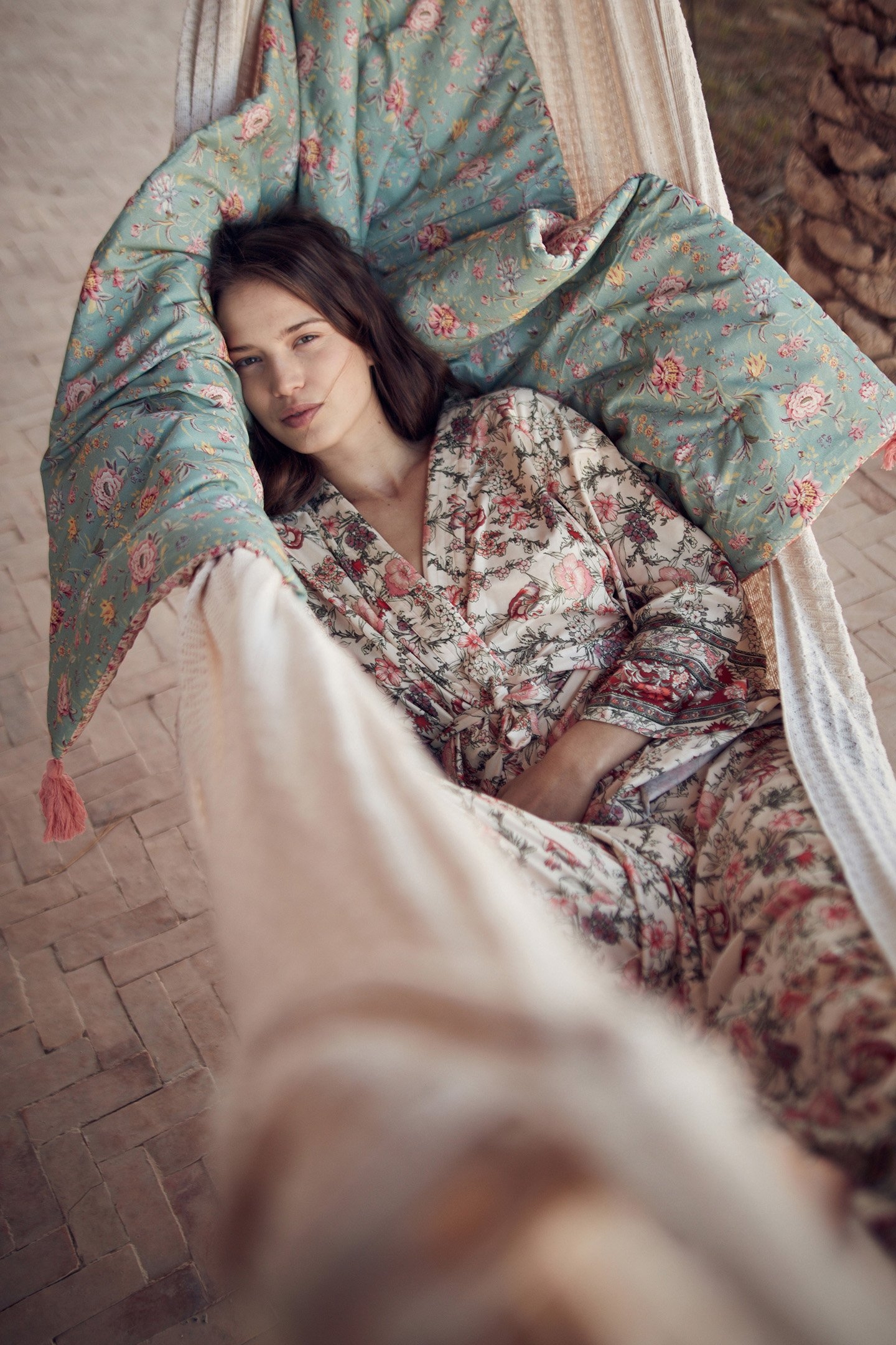 KIMONO YOKI CREAM POPPY MEMORIES 7