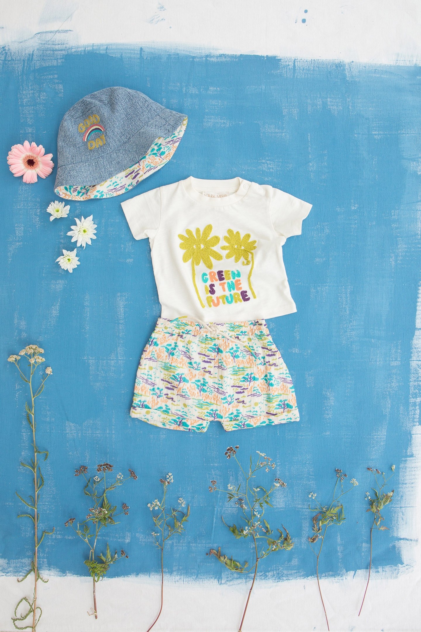 SHORTS ALIKI CREAM PAST FIELDS 5