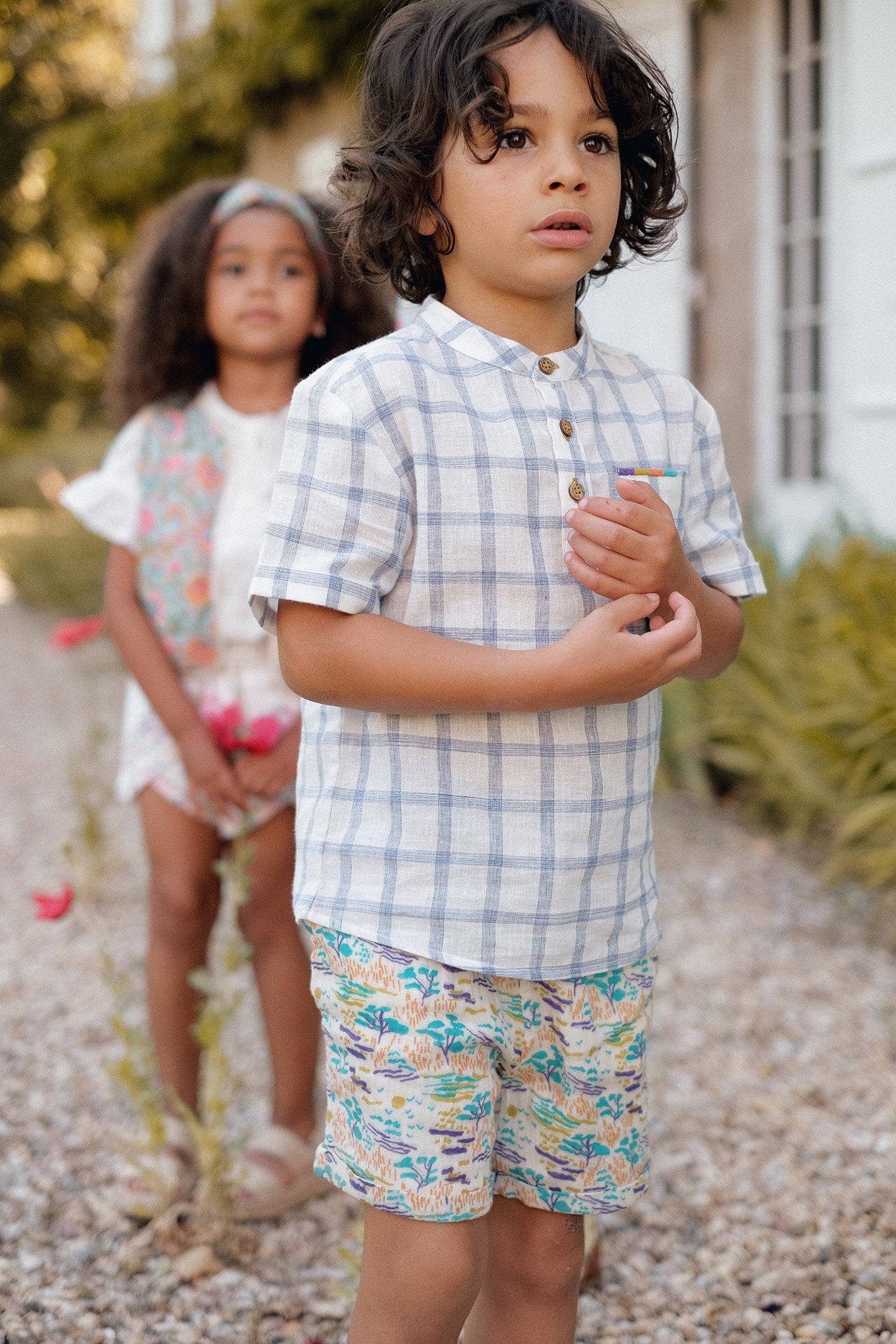 SHIRT ARUN BLUE RIVER CHECKS 2