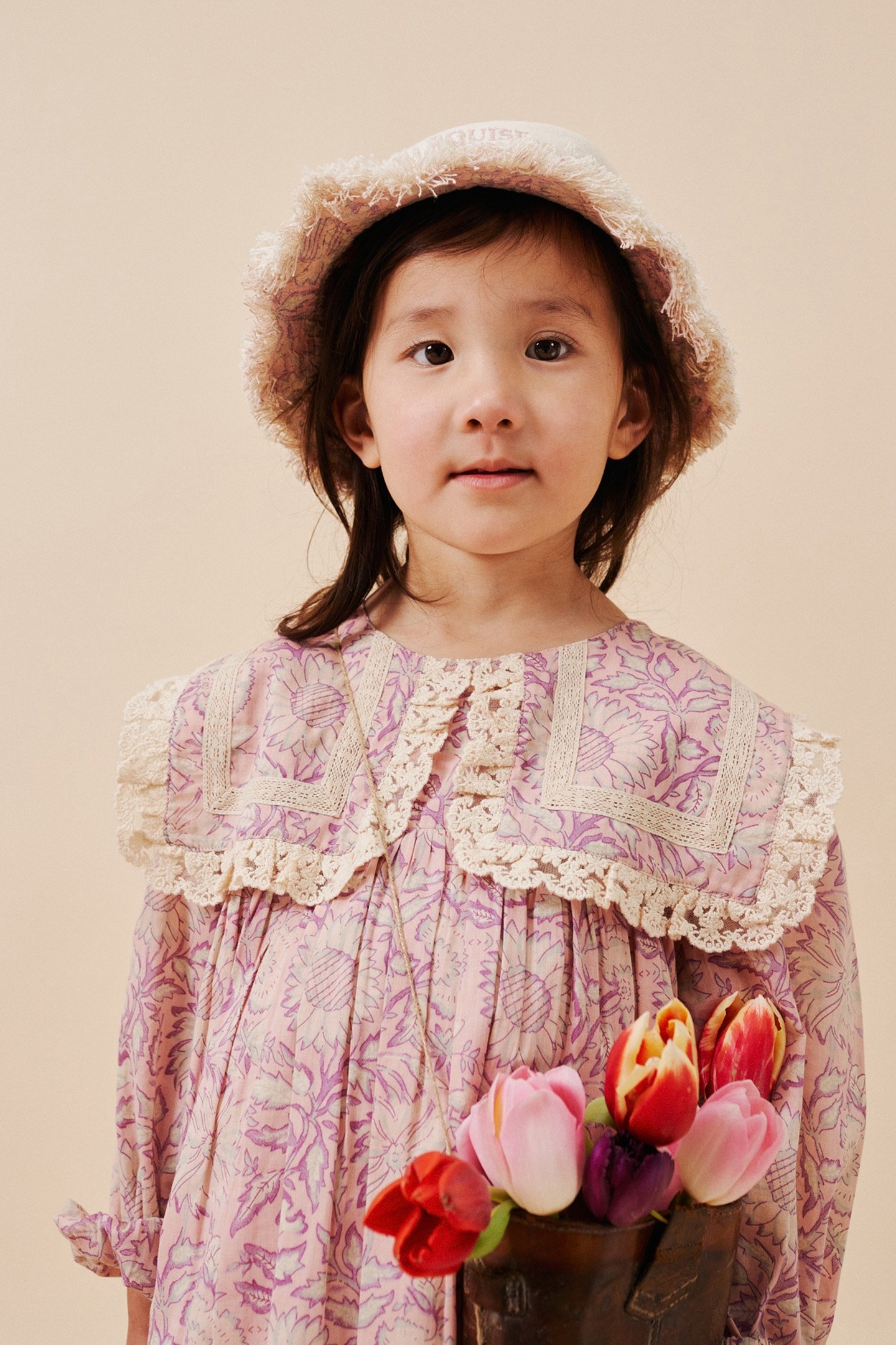 DRESS ARINOLA PINK DAISY GARDEN 5