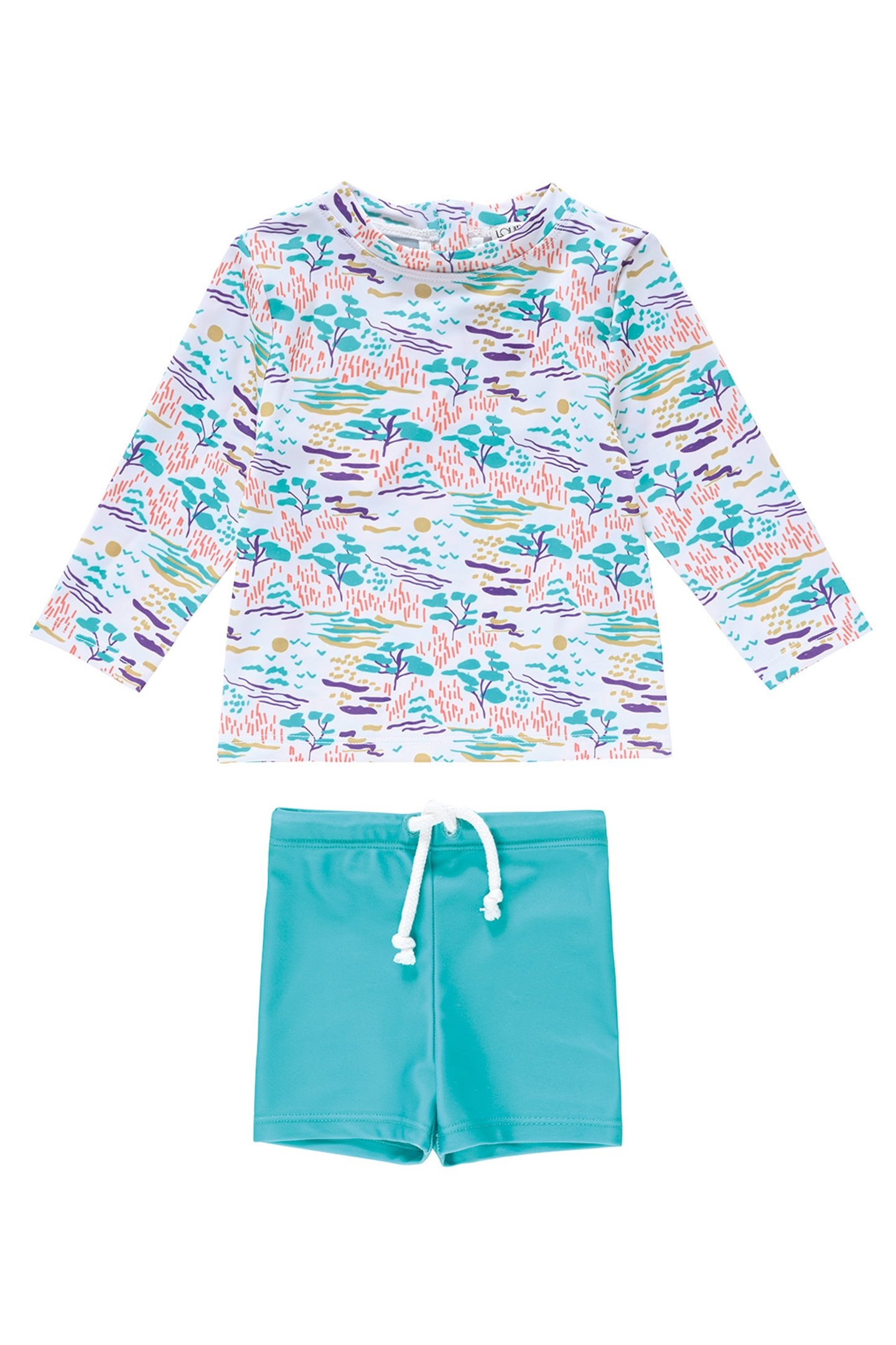 BATHING SET AGIK CREAM PAST FIELDS 6