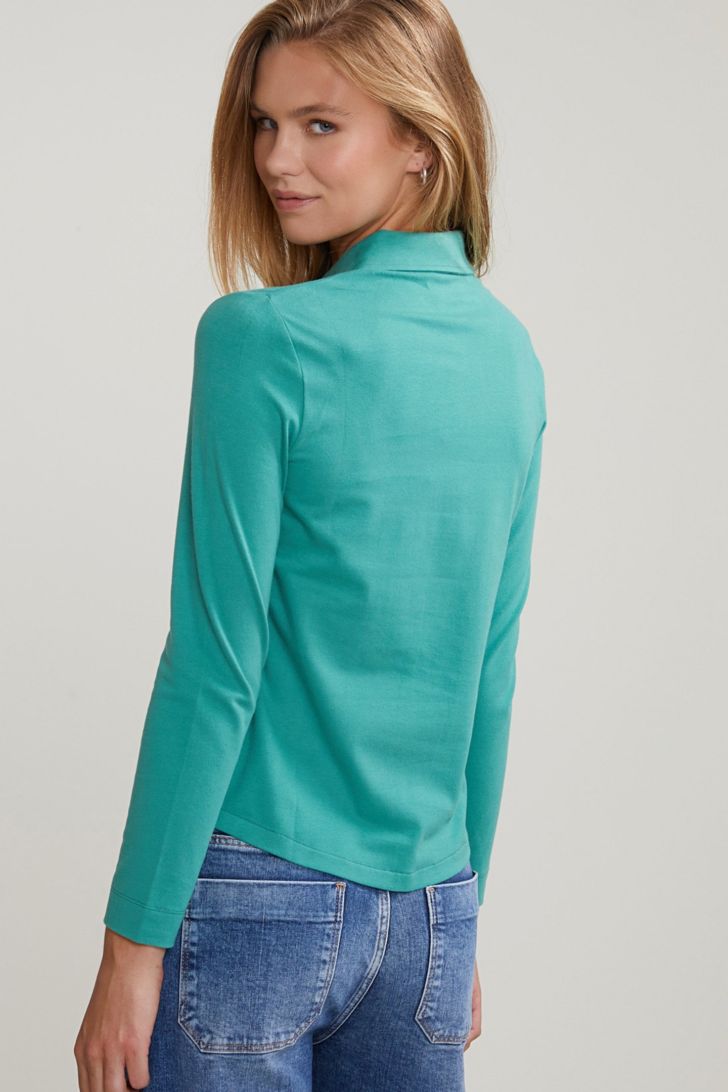JADE GREEN CLASSIC T-SHIRT LONG SLEEVES 2