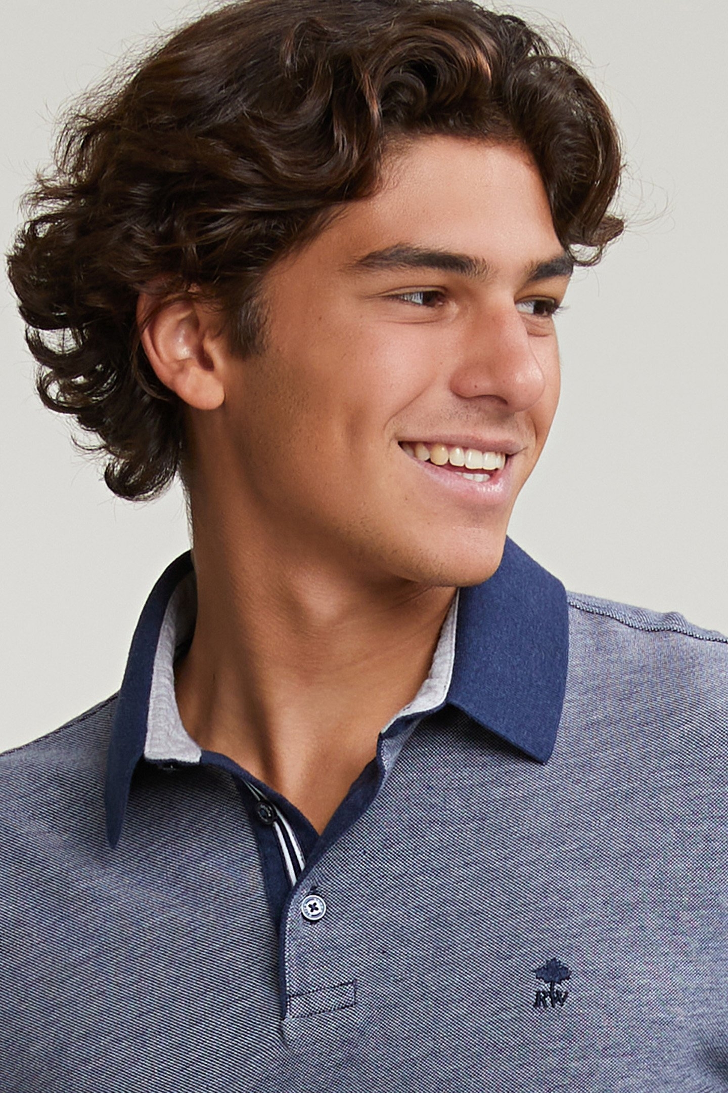 CUSTOM FIT COTTON POLO NIGHT MIX 4