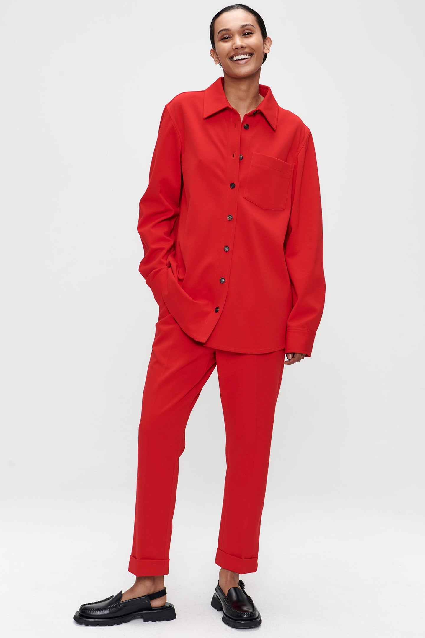 BRIGHTON BLOUSE RADICAL RED 3