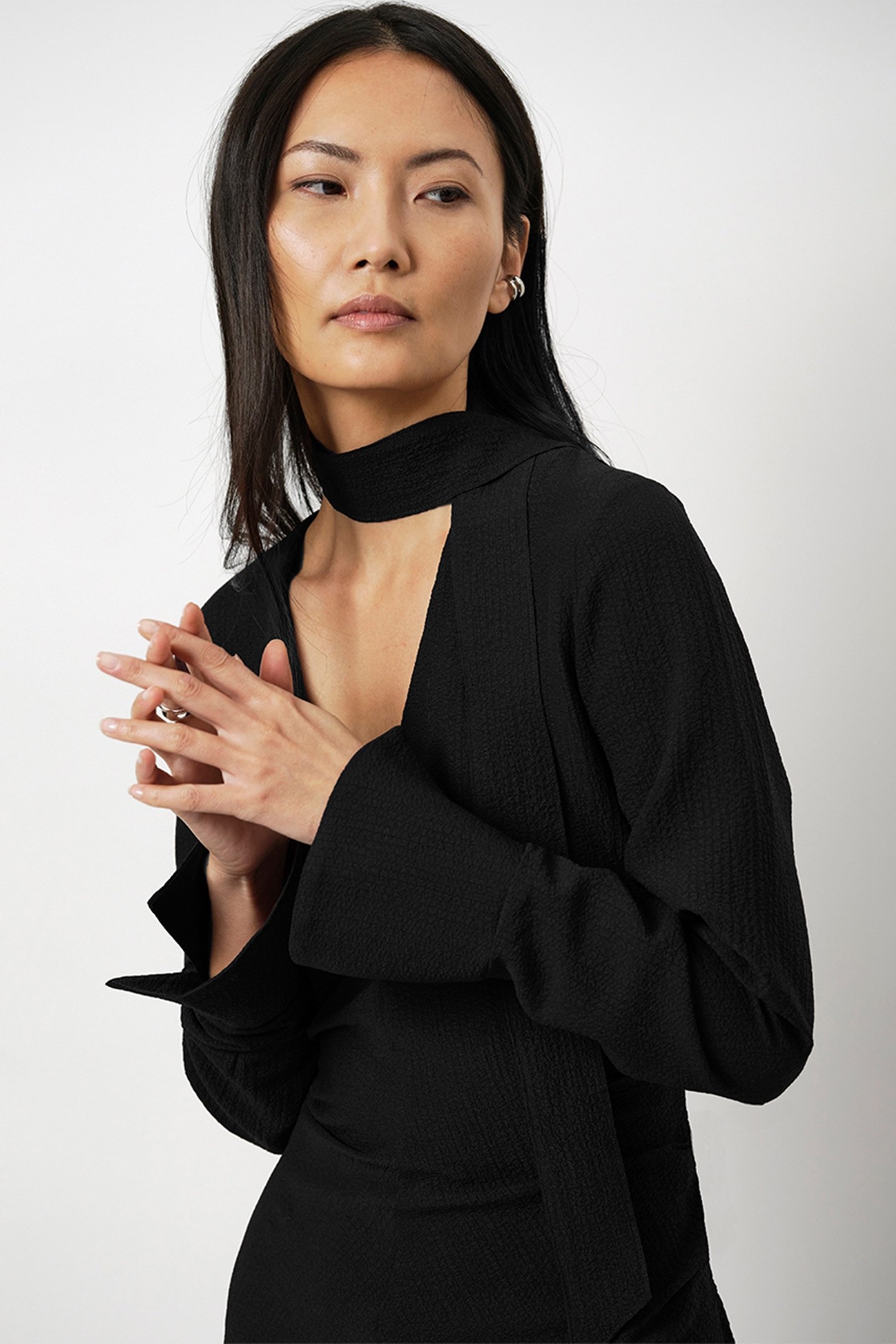 MALONE MINI DRESS RAVEN 4