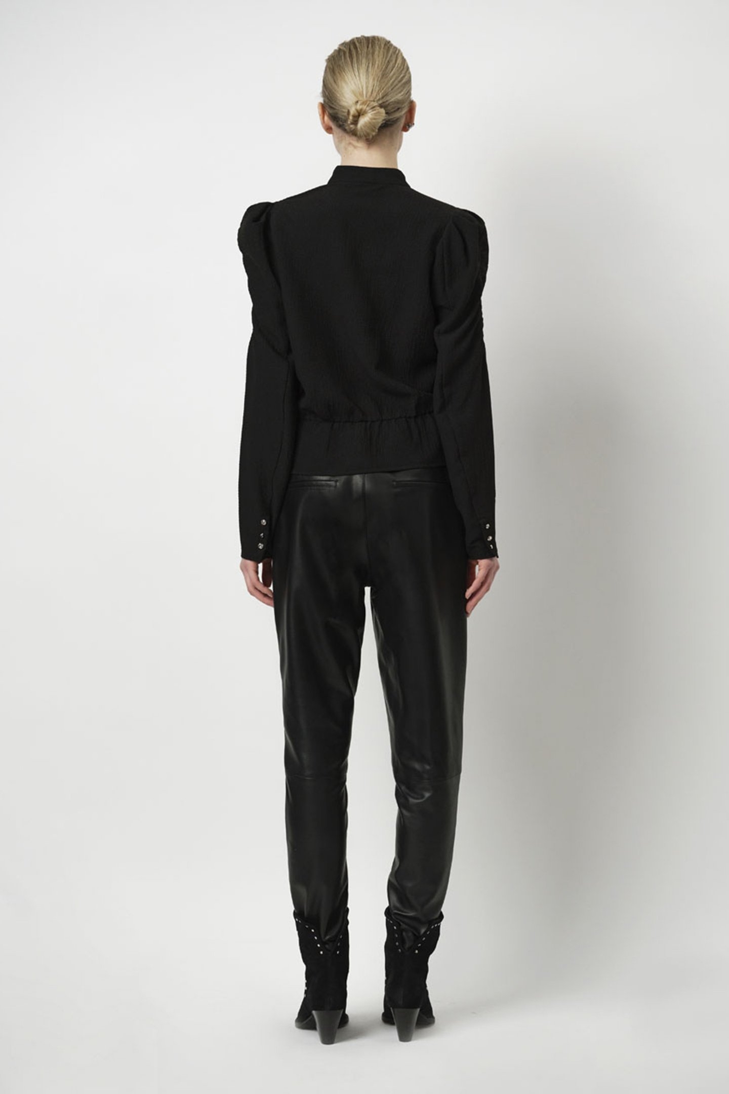 TRINITY PLEATED TOP RAVEN 2