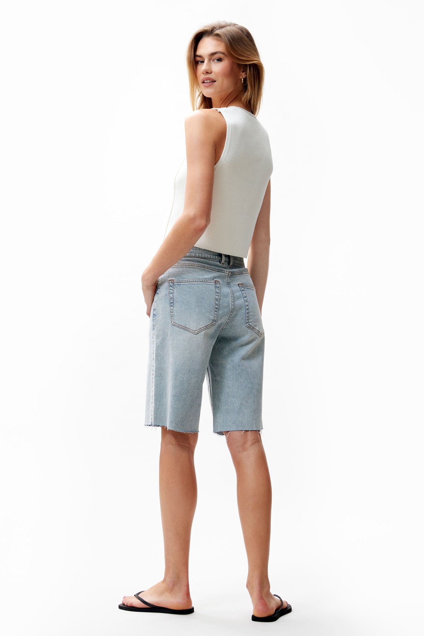 KNITTED WAISTCOAT EGRET 3